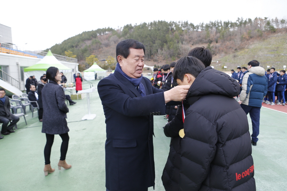 제1회 진도아리랑배 U-14 국제축구대회 시상식 첨부#6