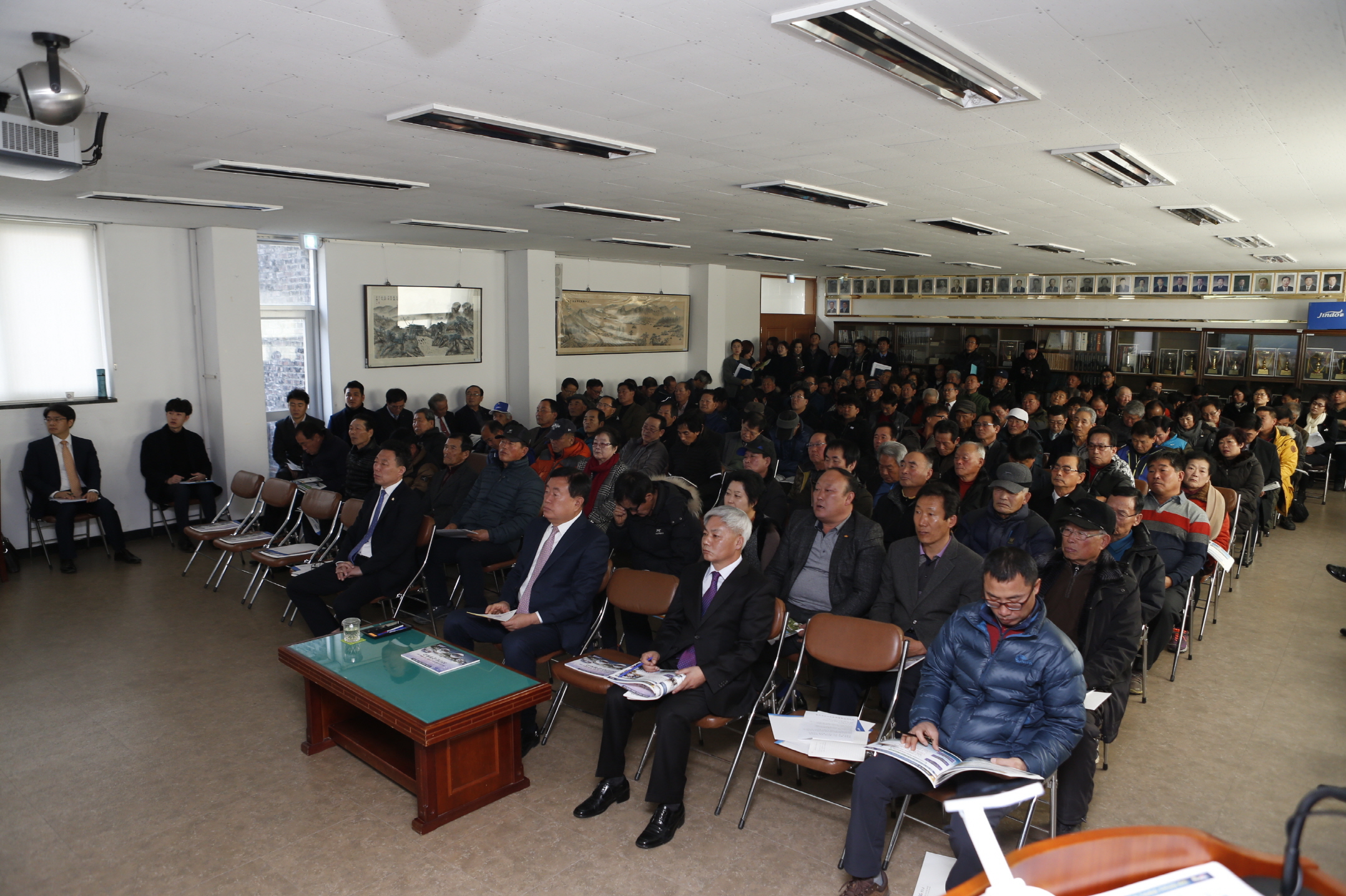 군내면민과의 대화 이미지