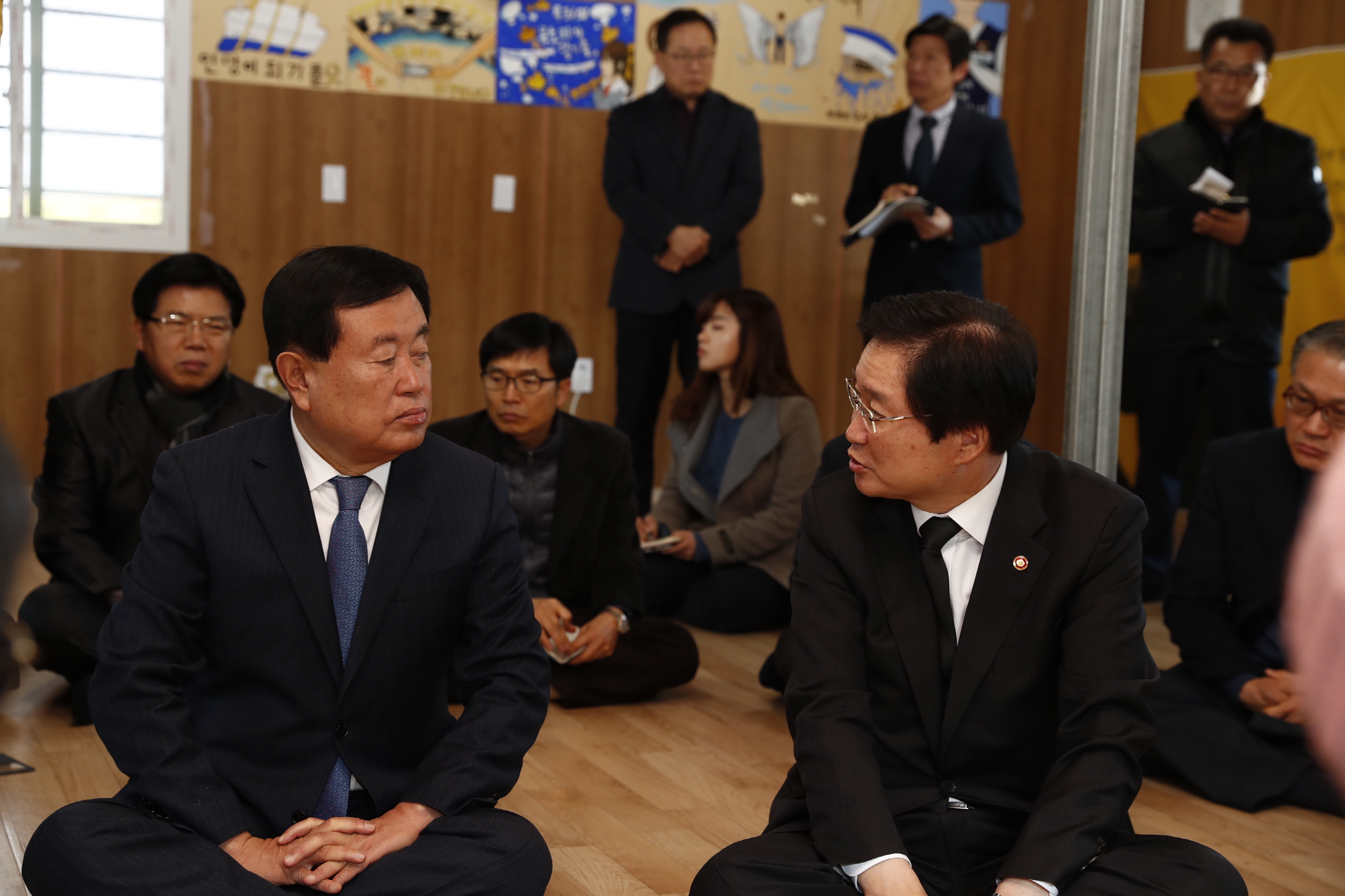 김영석해양수산부장관 세월호 유가족 위문 첨부#4