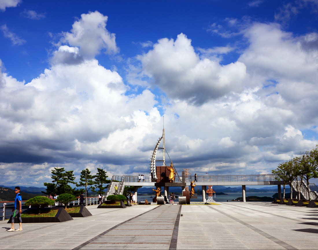 2016 진도 전국 사진 공모전 입선(전망대 조명탑) 첨부#1