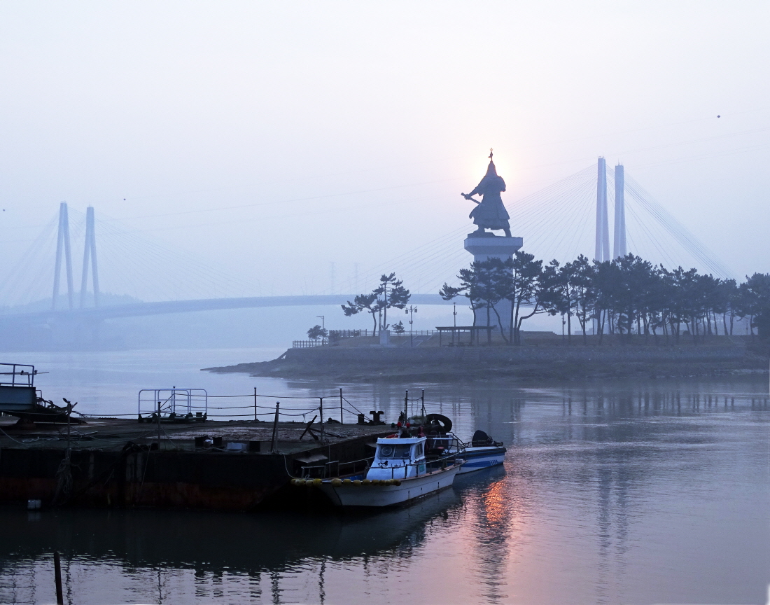 2016 진도 전국 사진 공모전 입선(아침풍경) 첨부#1