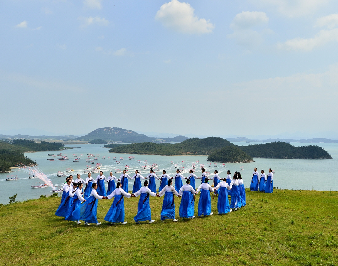 2016 진도 전국 사진 공모전 입선(강강술래) 첨부#1