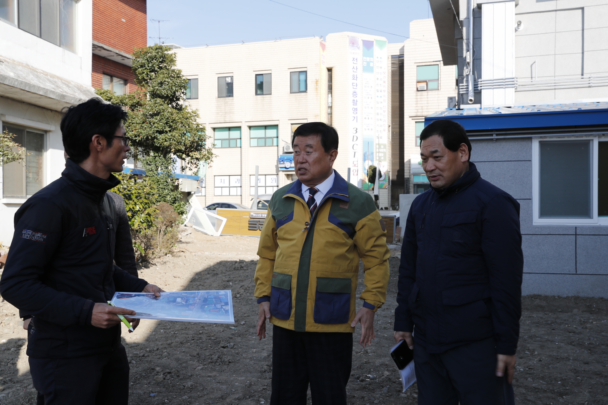 진도읍 종합개발사업현장 방문 첨부#3