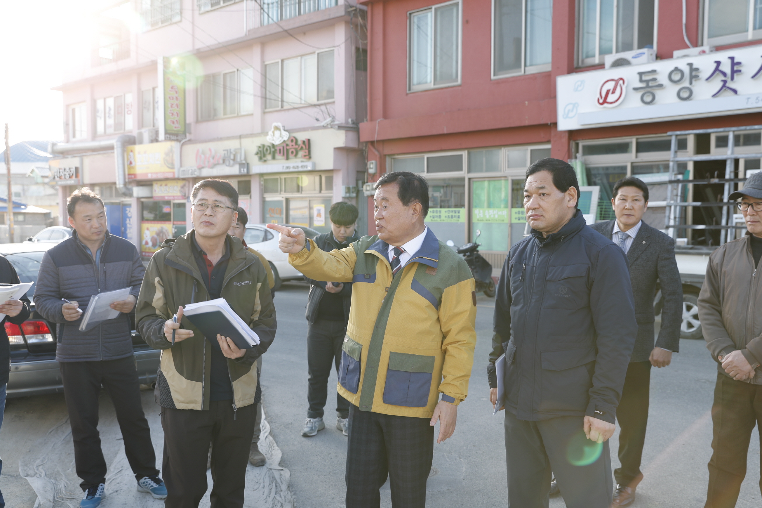 진도읍 종합개발사업현장 방문 첨부#4