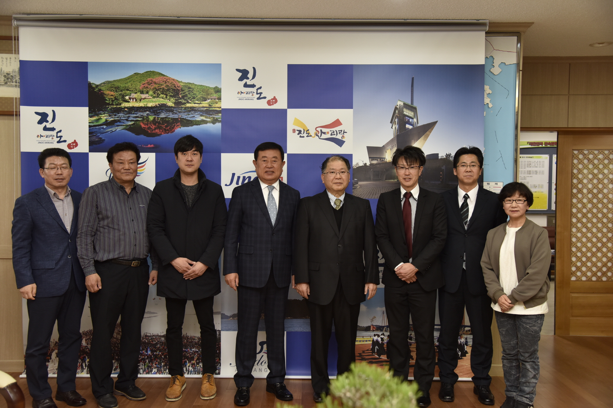 일본기업 '긴바라노리텐'대표 진도군 방문 첨부#3