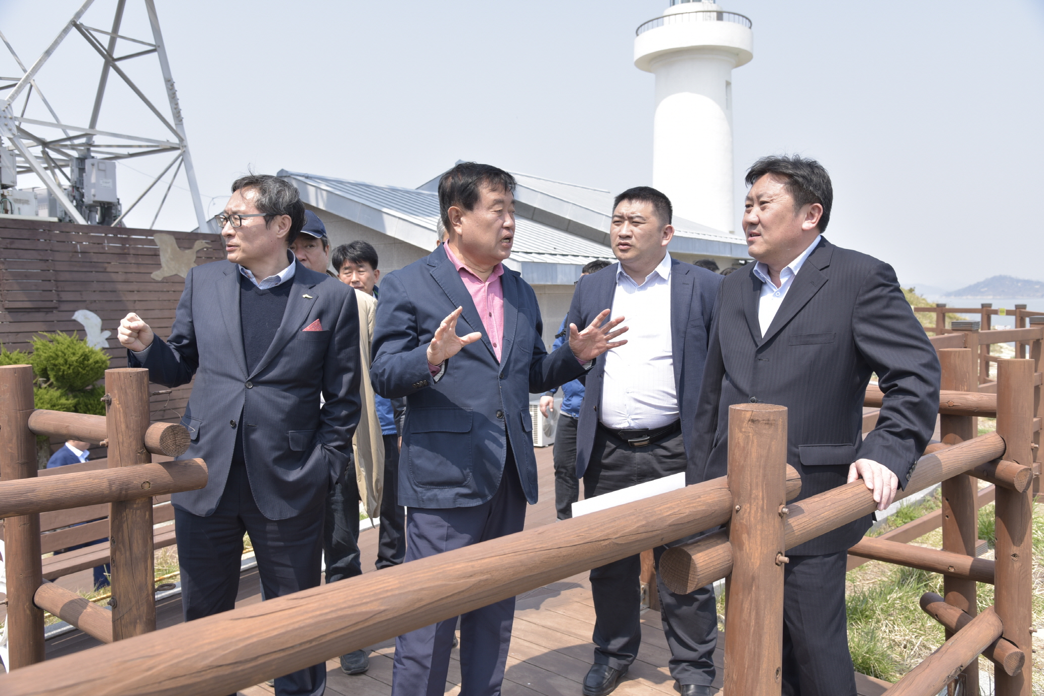 대령장자도어업그룹 오후강총재 조도면 대마도리 방문 첨부#4