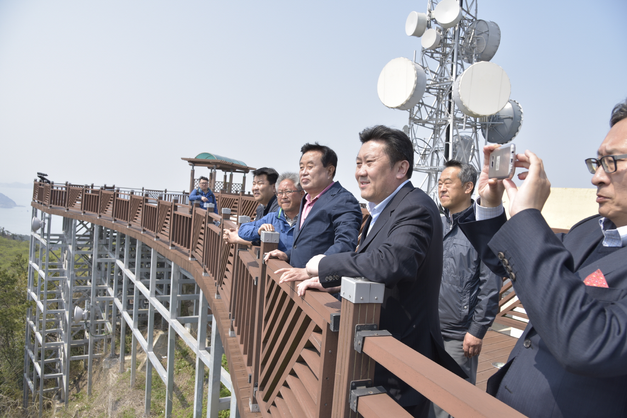 대령장자도어업그룹 오후강총재 조도면 대마도리 방문 첨부#5