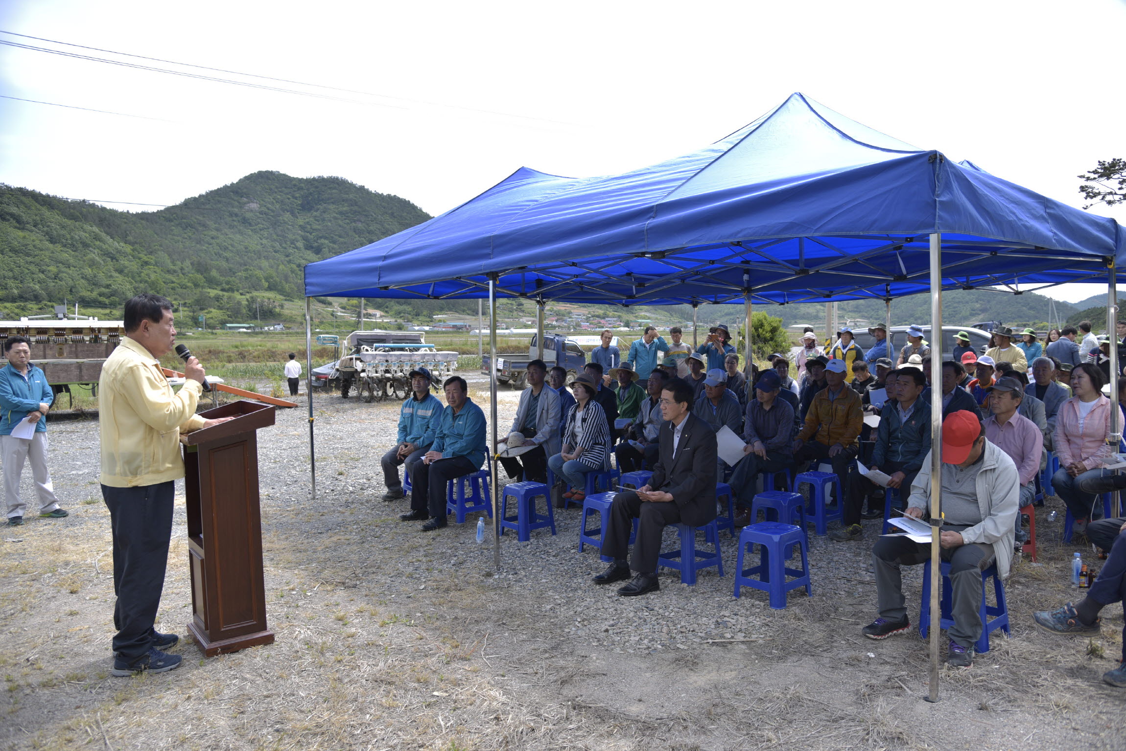 쌀 생산비 절감 무논점파 현장 연시회 첨부#2