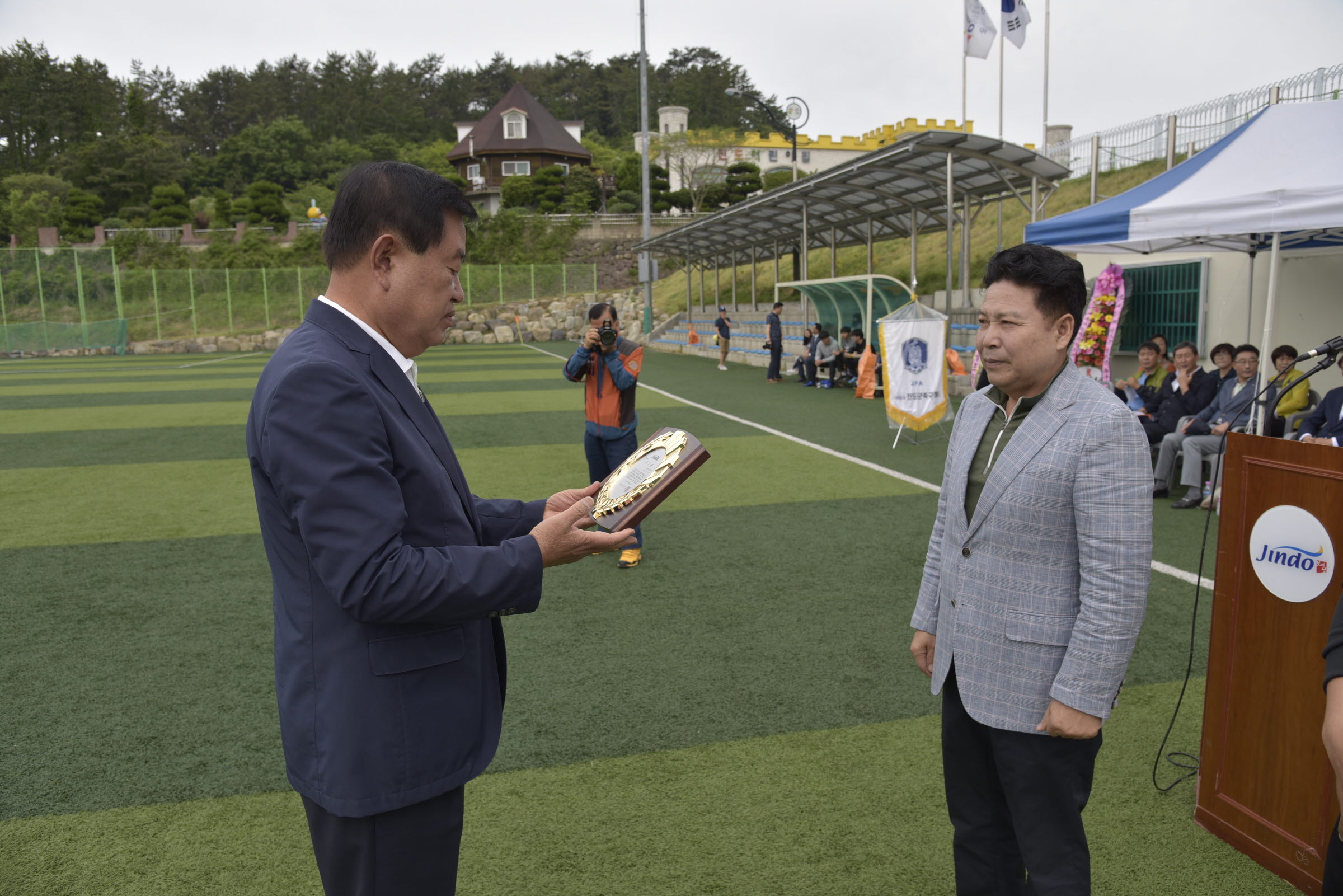 진도군 청소년 축구대회 이미지