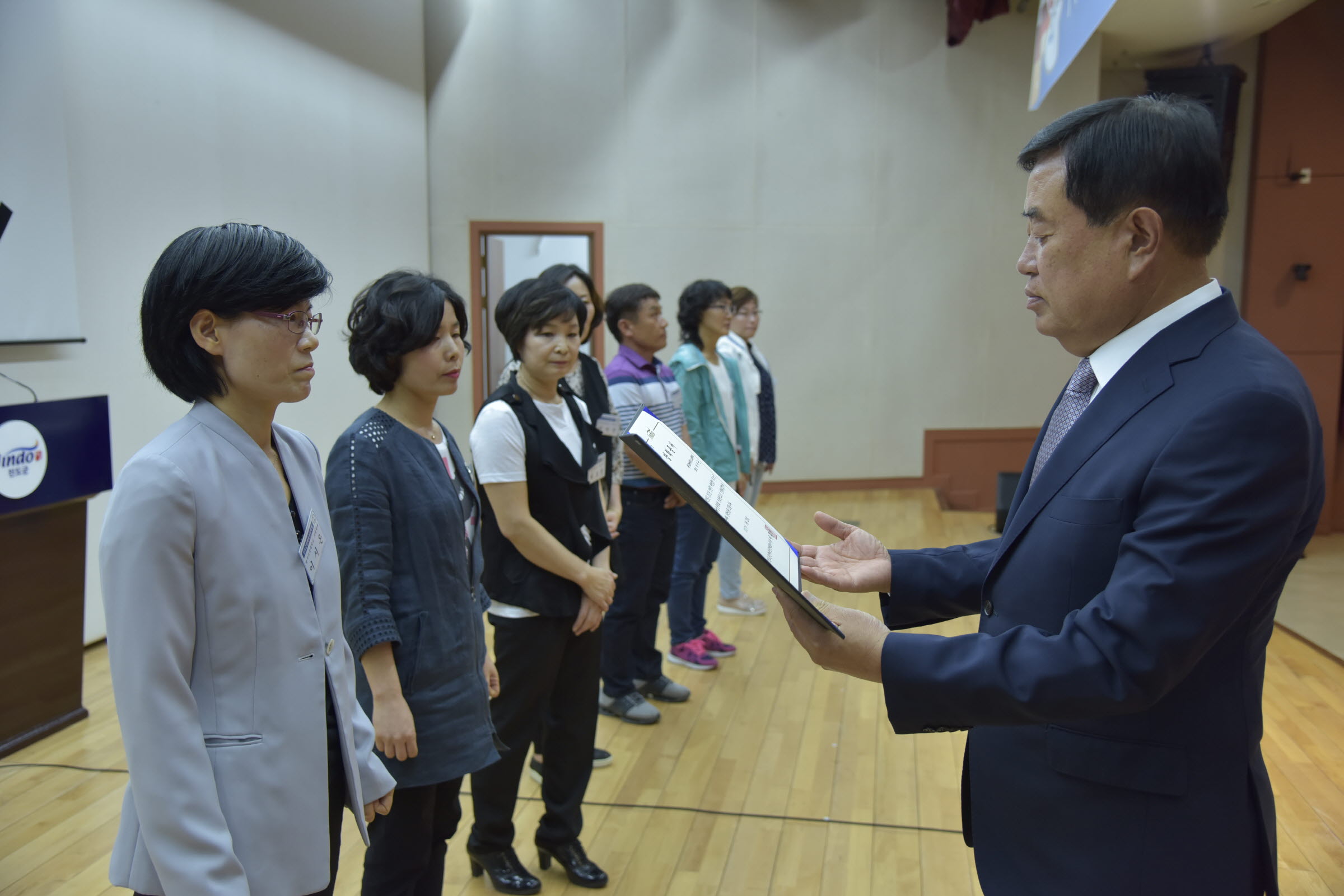 상반기 입학성적 우수장학생 장학증서 수여식 이미지