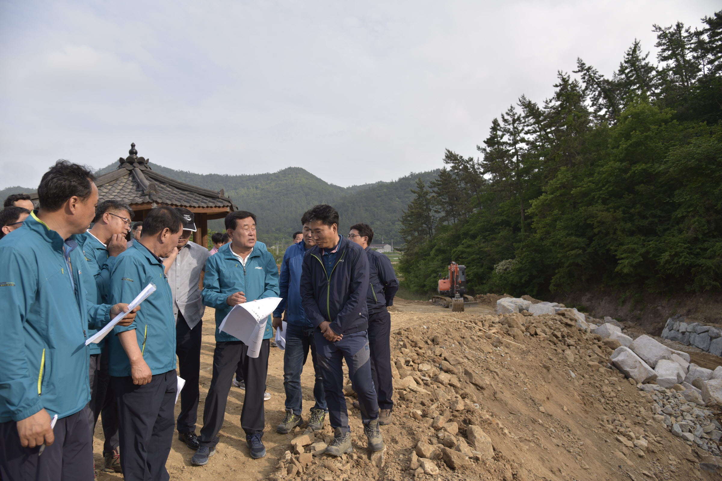 숲공원조성사업현장 방문 첨부#2