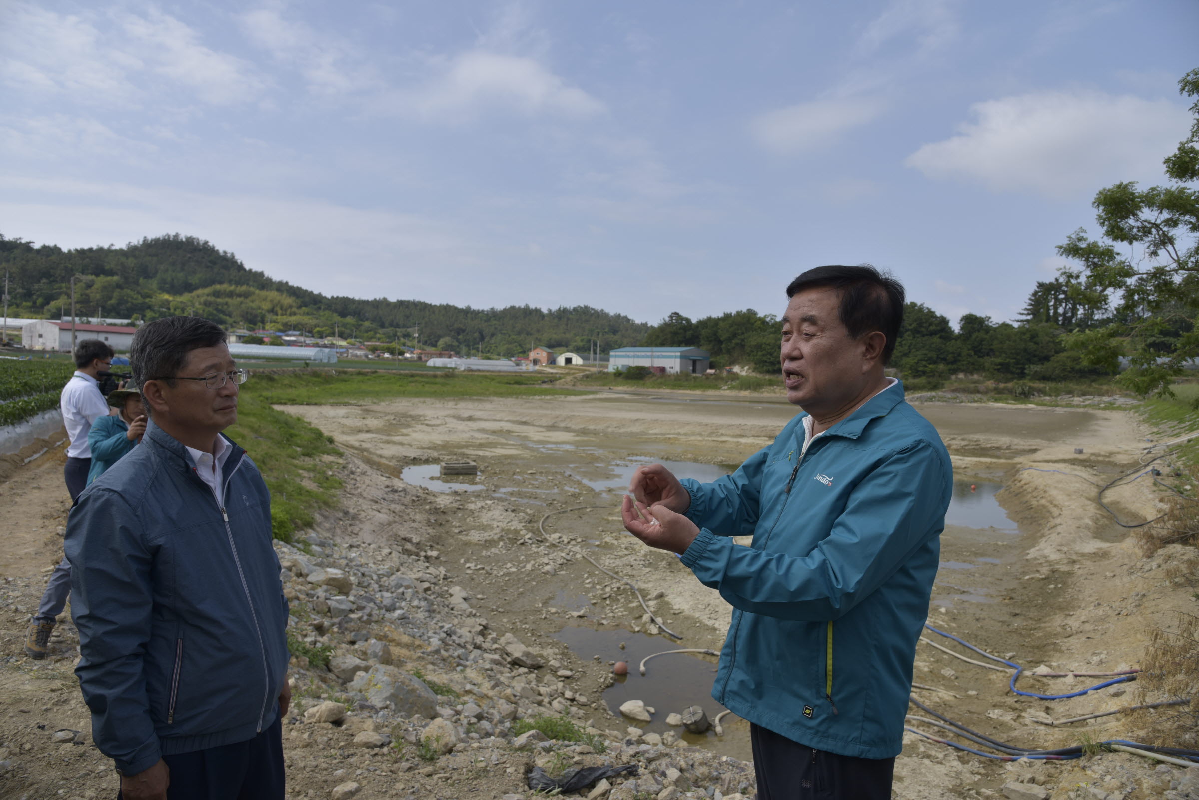 전라남도행정부지사 진도군 가뭄피해현장 방문 첨부#4