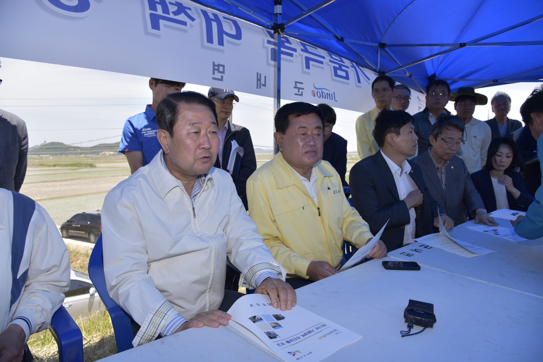 국민의당 국회의원 진도 가뭄피해현장 방문 첨부#3