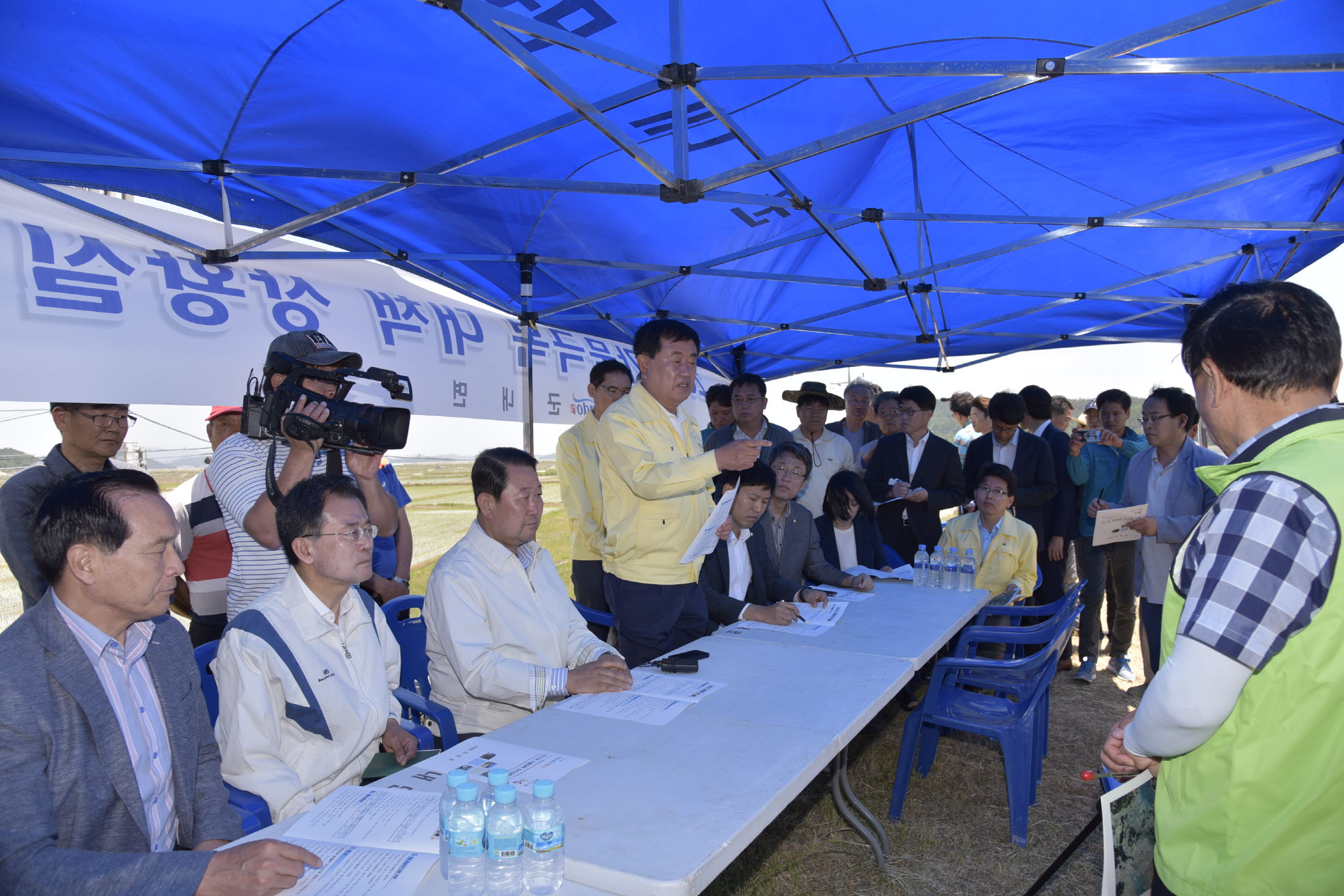 국민의당 국회의원 진도 가뭄피해현장 방문 첨부#4