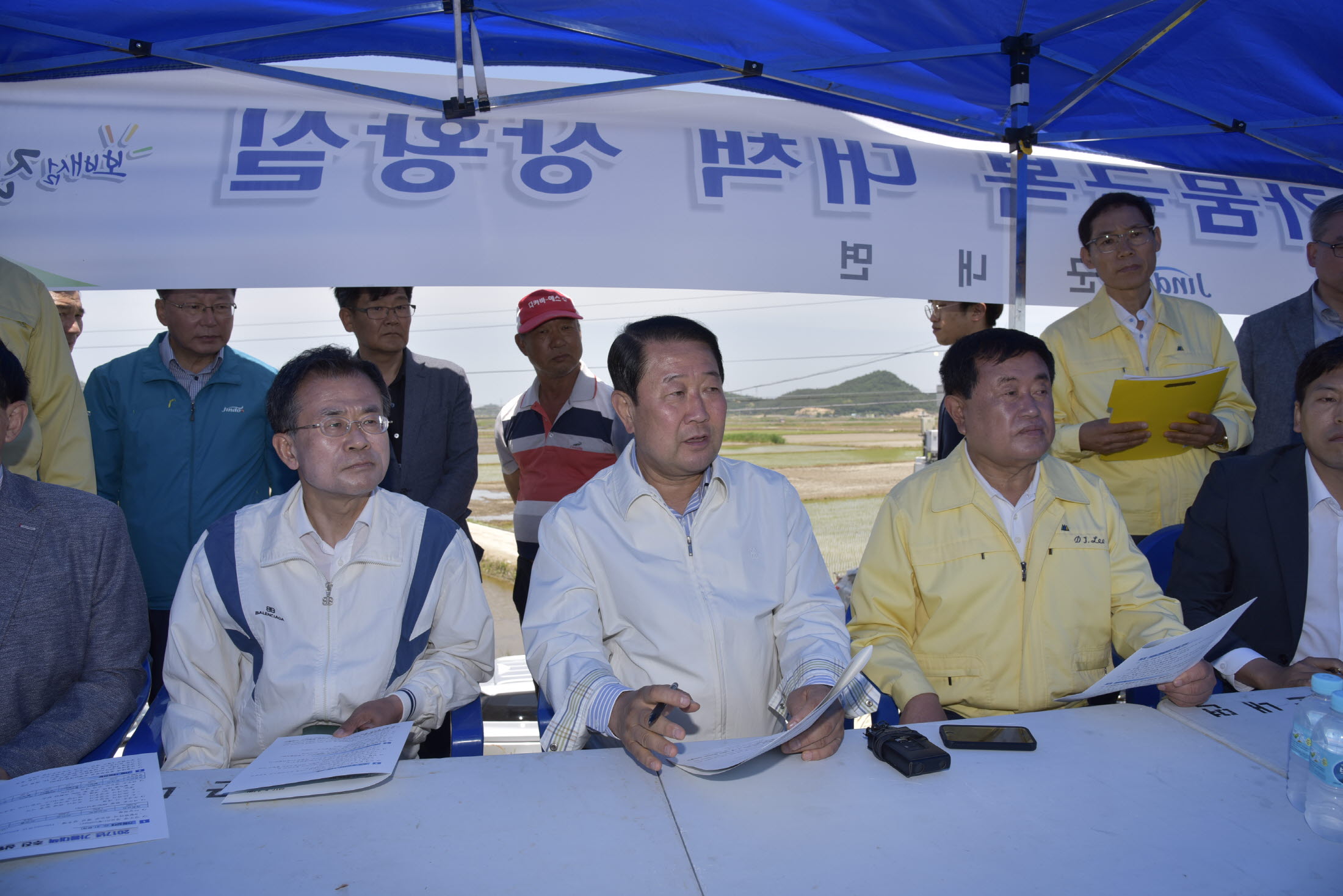 국민의당 국회의원 진도 가뭄피해현장 방문 첨부#5