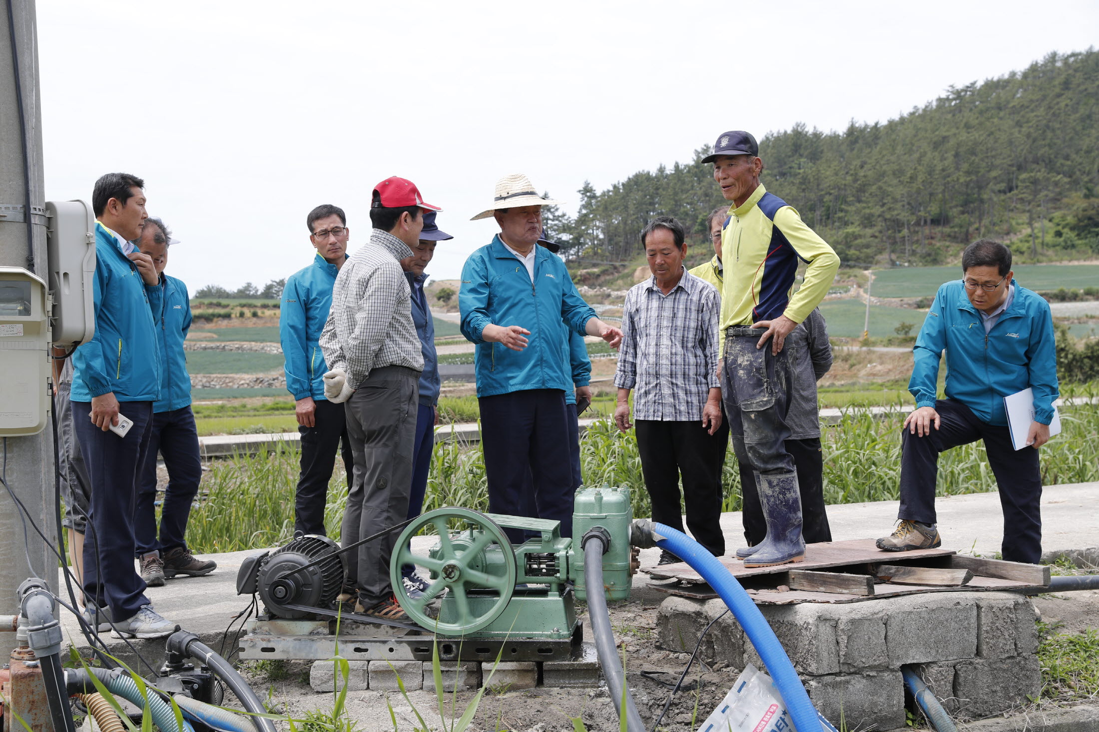 가뭄피해현장 방문 첨부#2