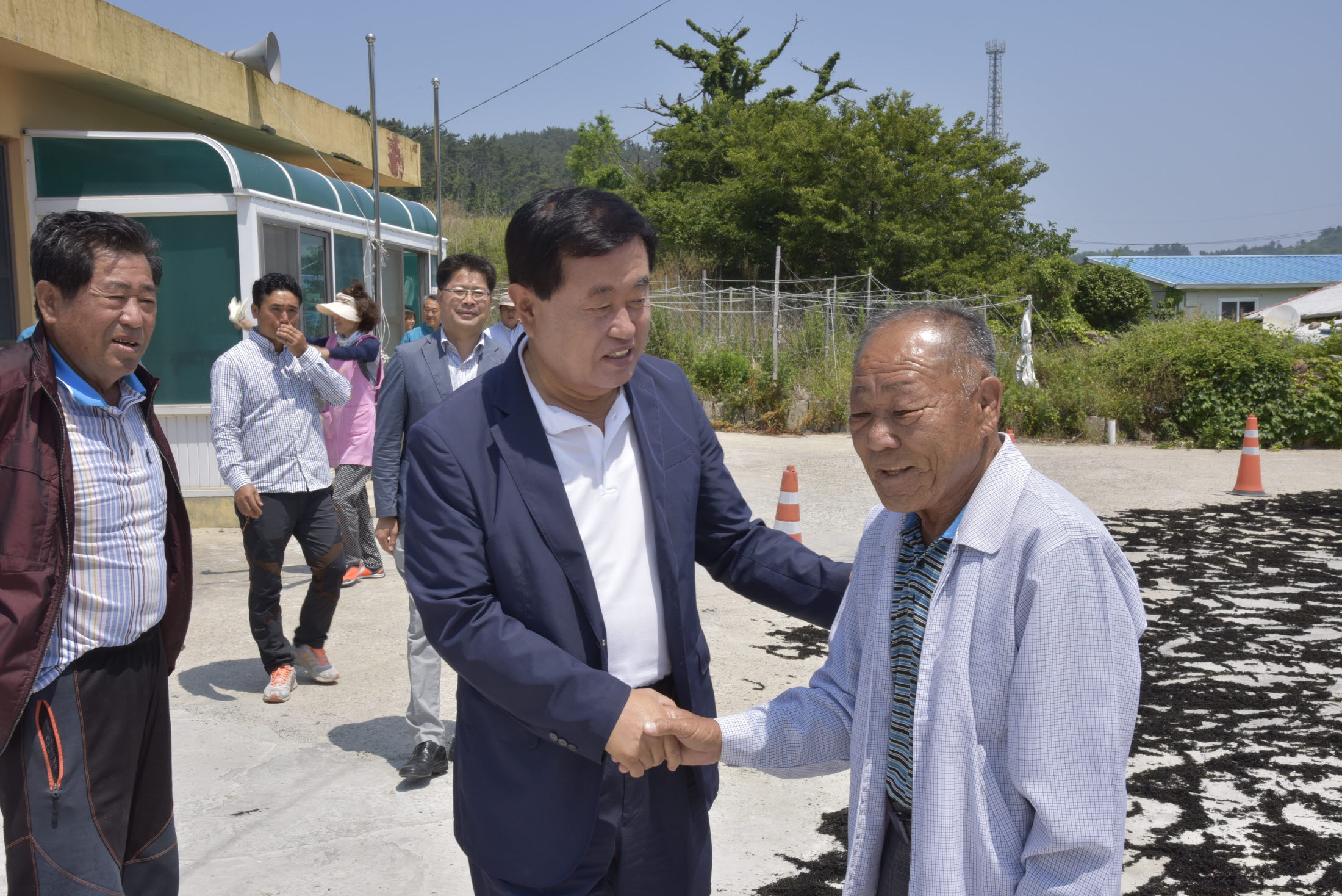 조도면 대막마을회관 준공식 이미지