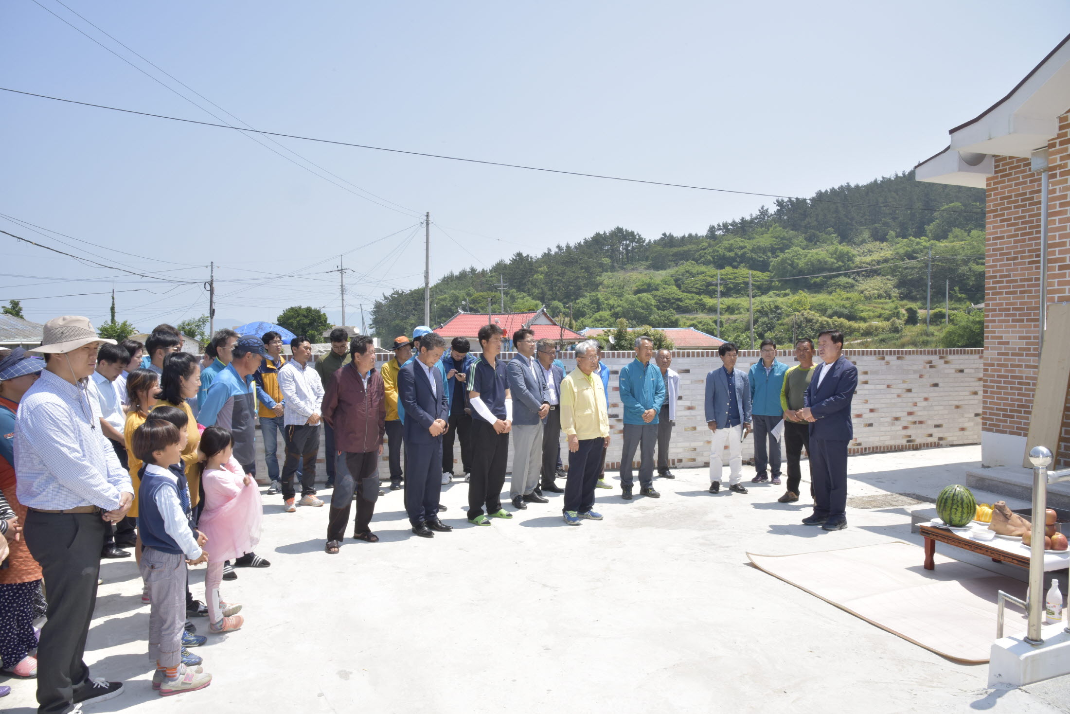 조도면 대막마을회관 준공식 첨부#2