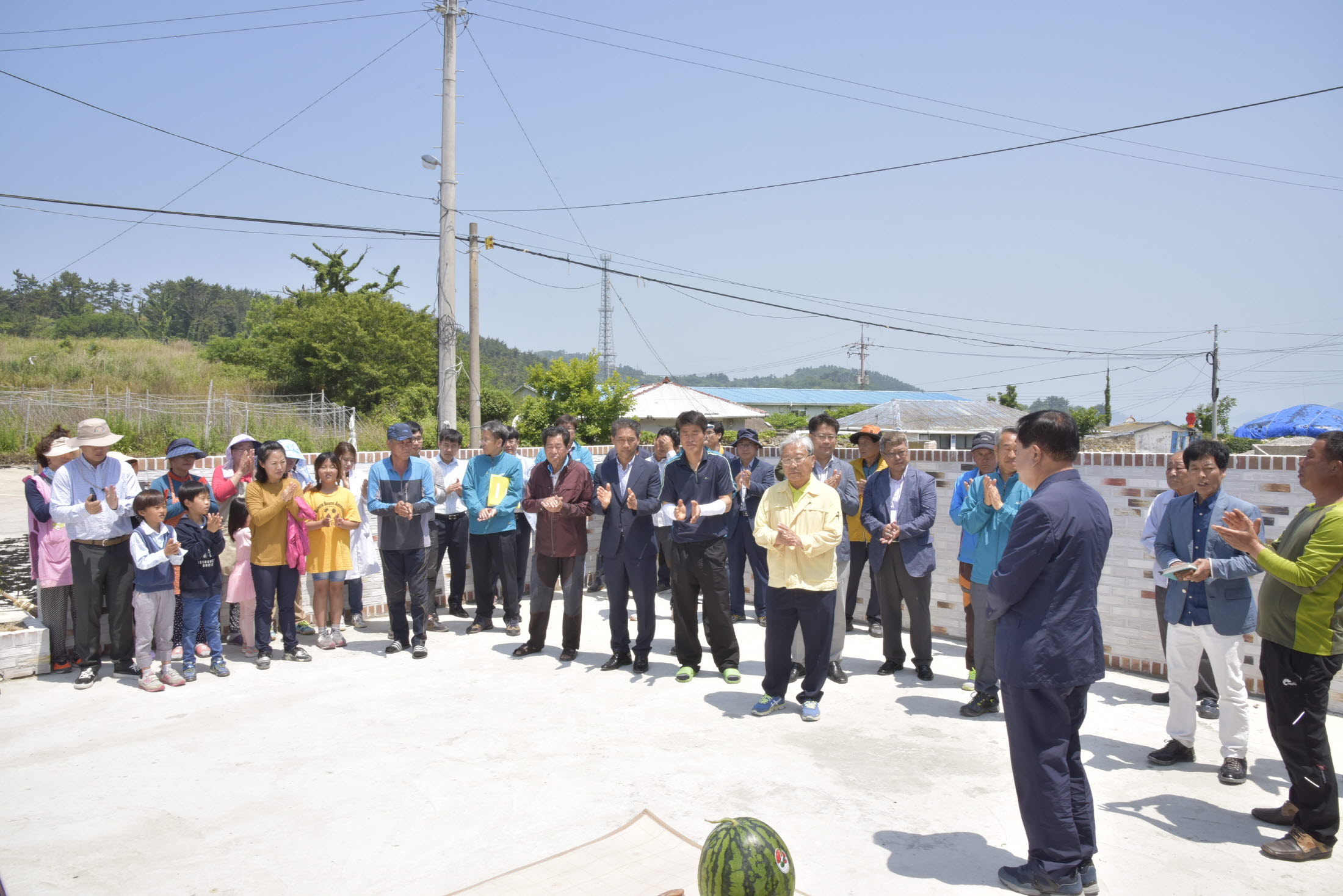 조도면 대막마을회관 준공식 첨부#3
