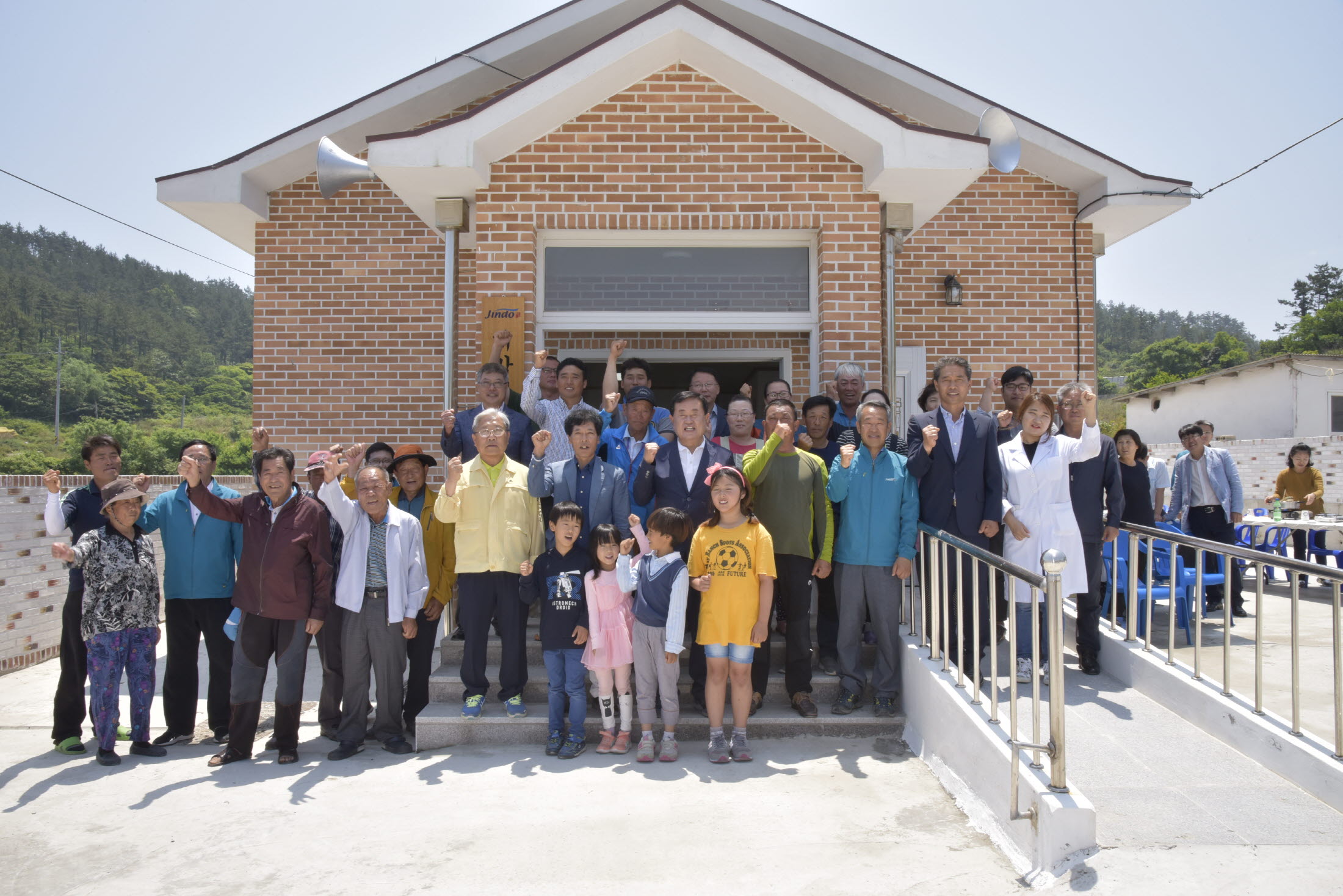 조도면 대막마을회관 준공식 첨부#5