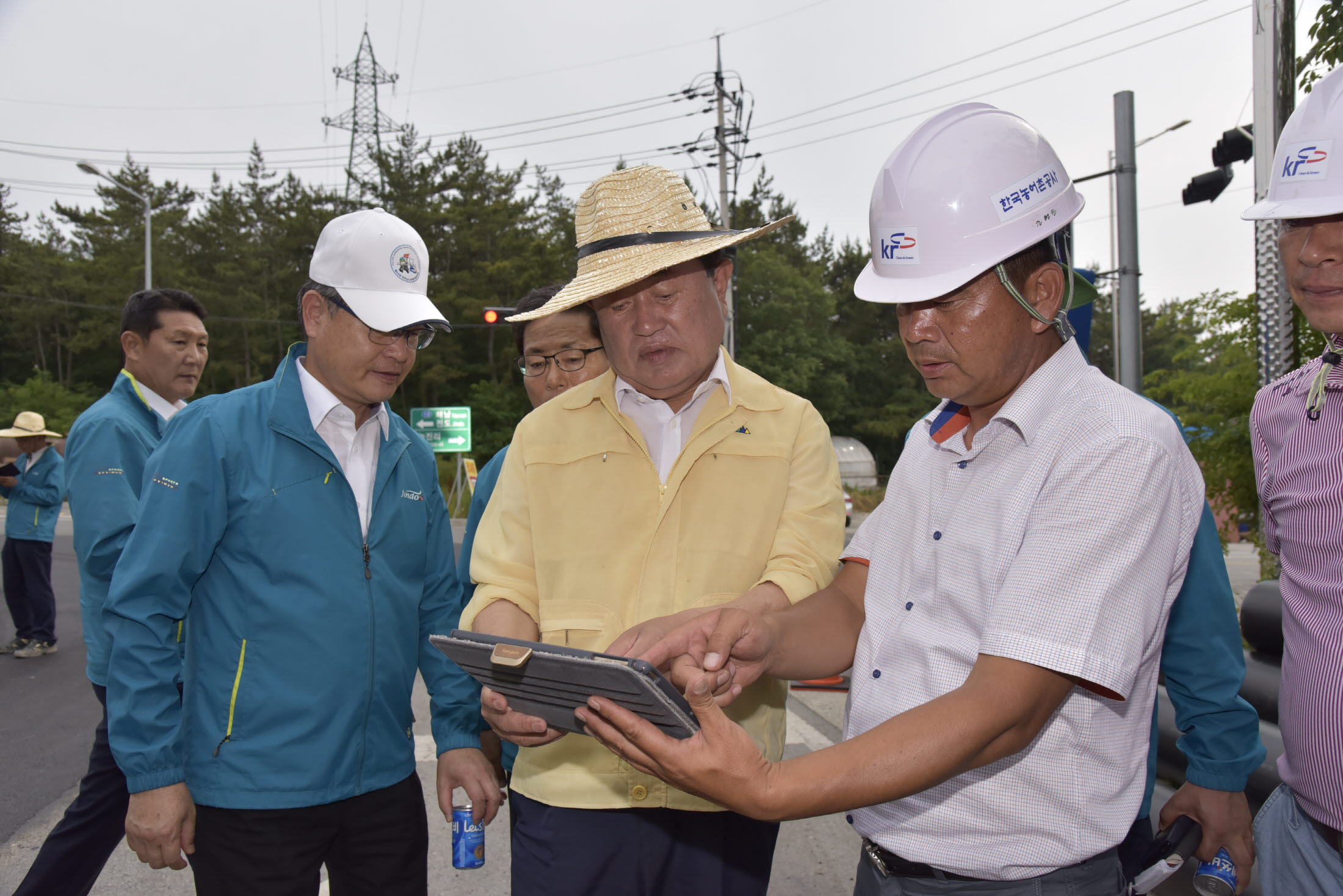 녹진 용수관로설치현장 방문 첨부#3