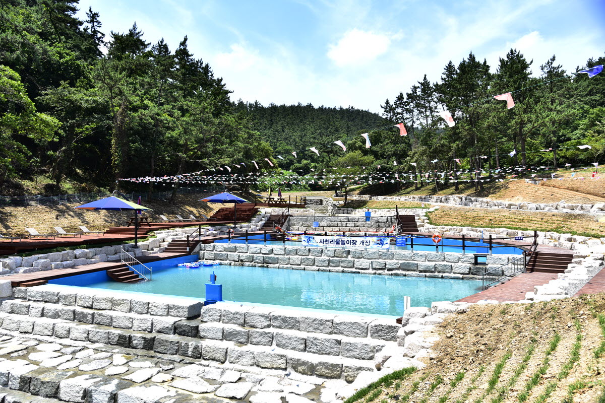 "청정 계곡수 사용" 진도군 사천리물놀이장 21일 개장 이미지