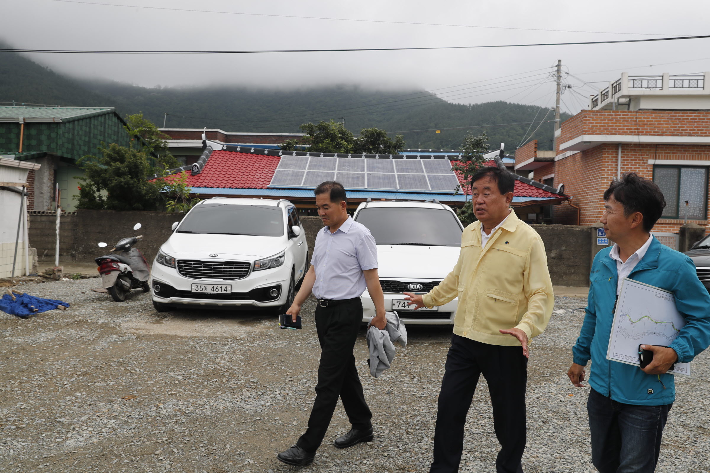 도시계획도로 개설현장 방문 첨부#2