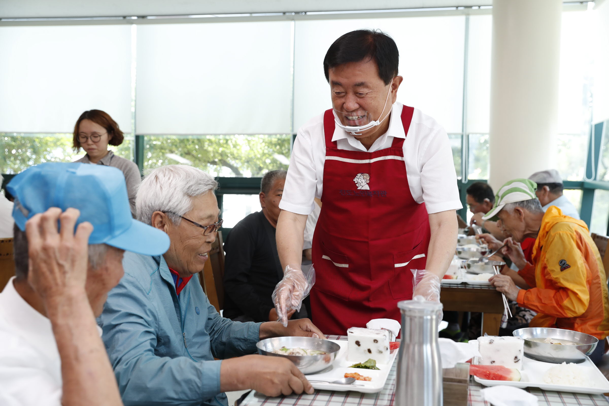 초복맞이 진도노인복지관 배식 봉사 첨부#3