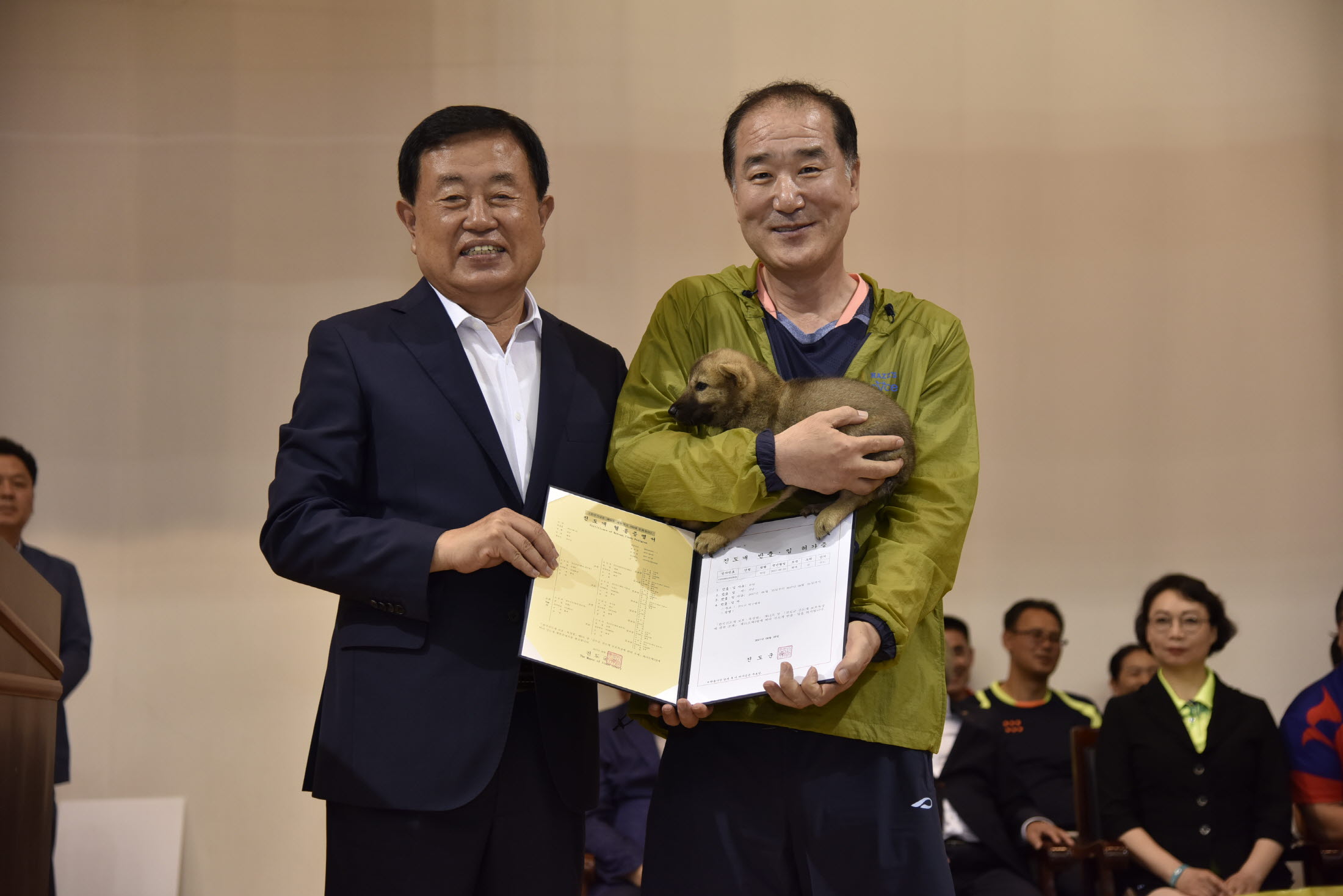 제4회 진도군수배 전남, 광주 탁구대회 개회식 첨부#4