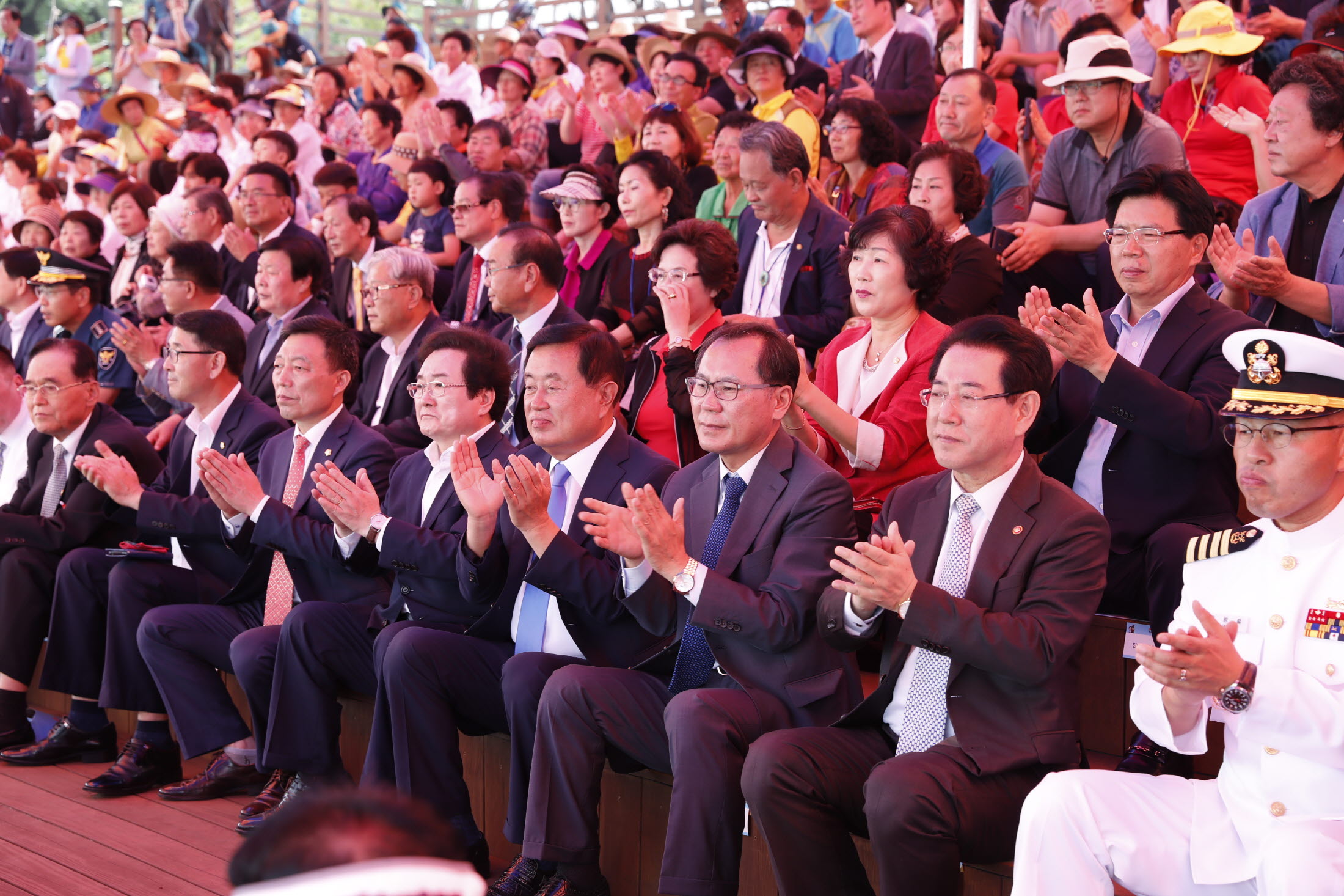 명량대첩축제 개막식 이미지