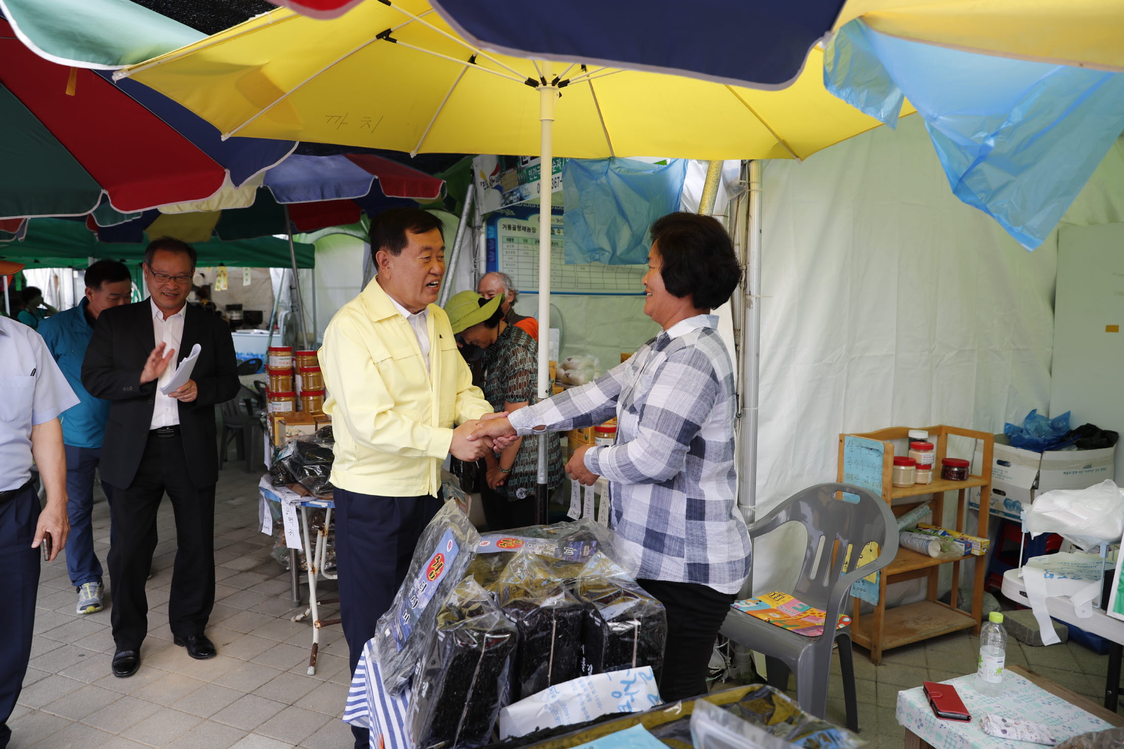 명량대첩축제 현장격려 첨부#2