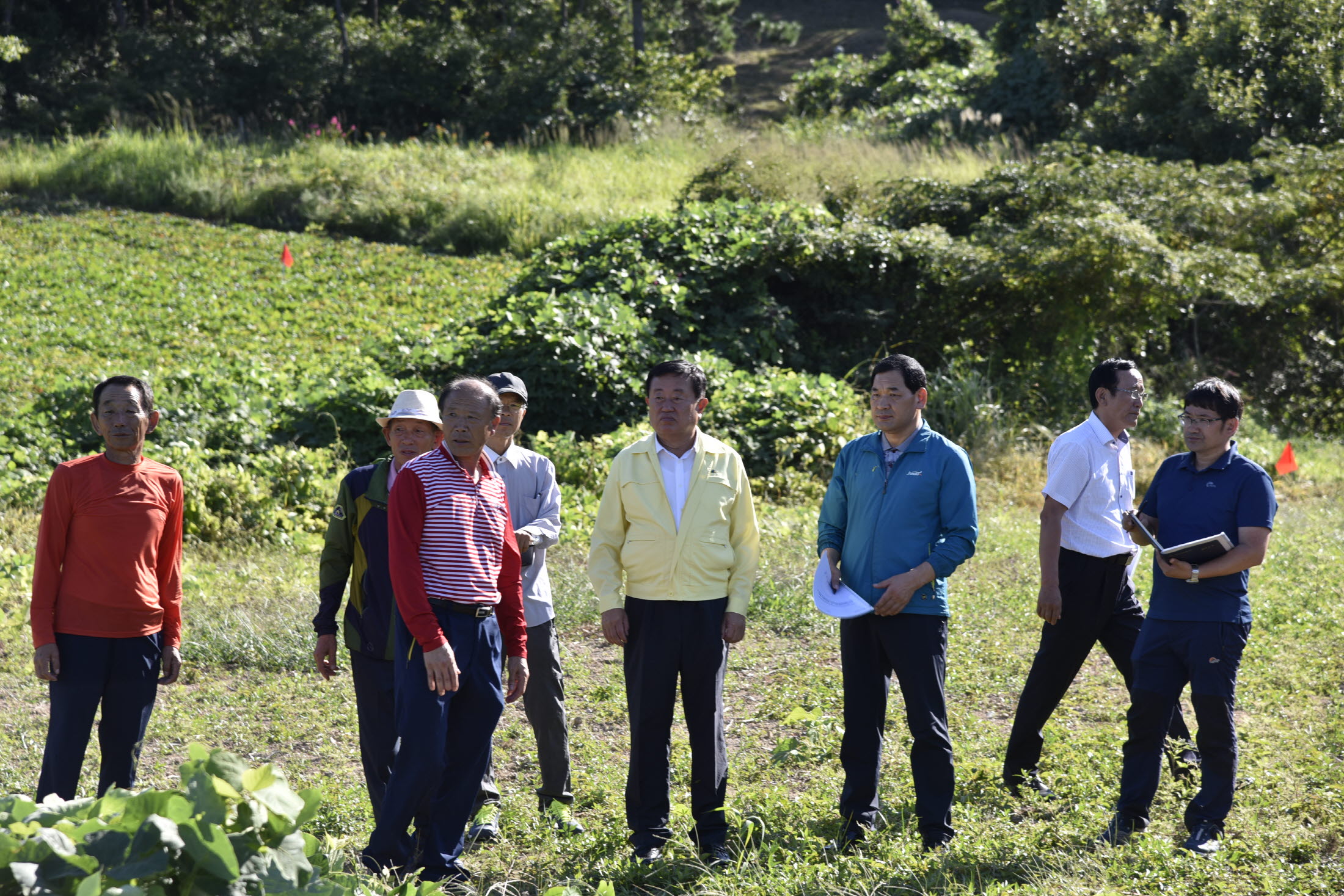 의신 초사권역, 지산 보전권역 권역별종합정비사업현장 방문 첨부#3