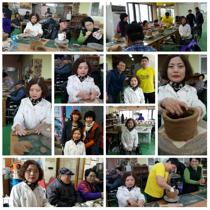 장애인종합복지관에서 도자기 체험하러 가서 힐링했어요 첨부#2