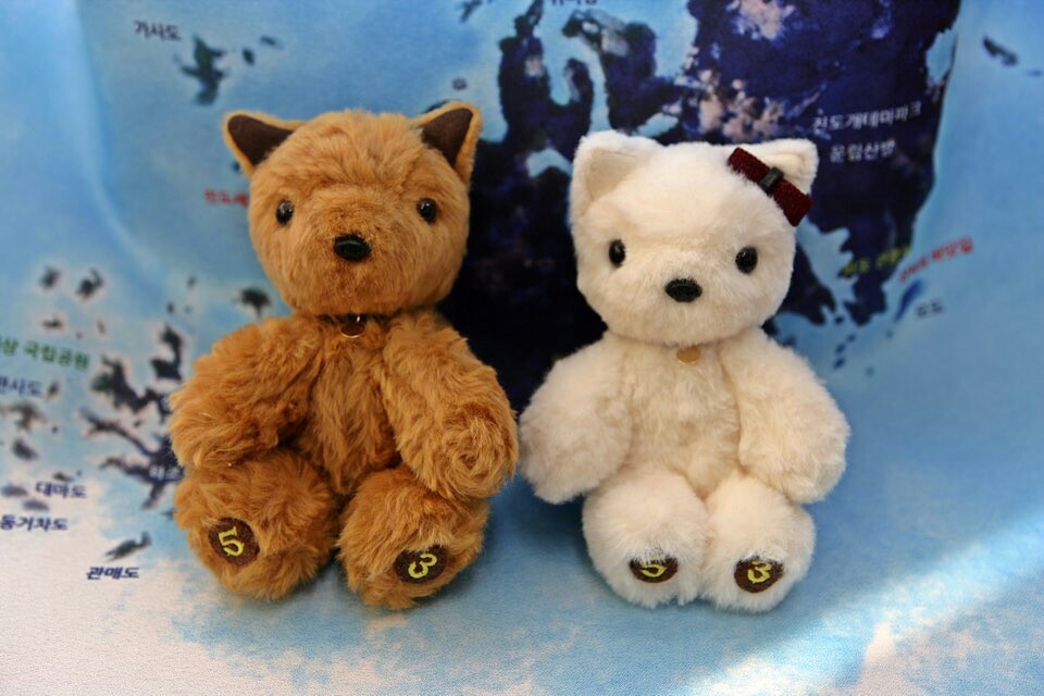 진도개 강아지 캐릭터 인형 첨부#3