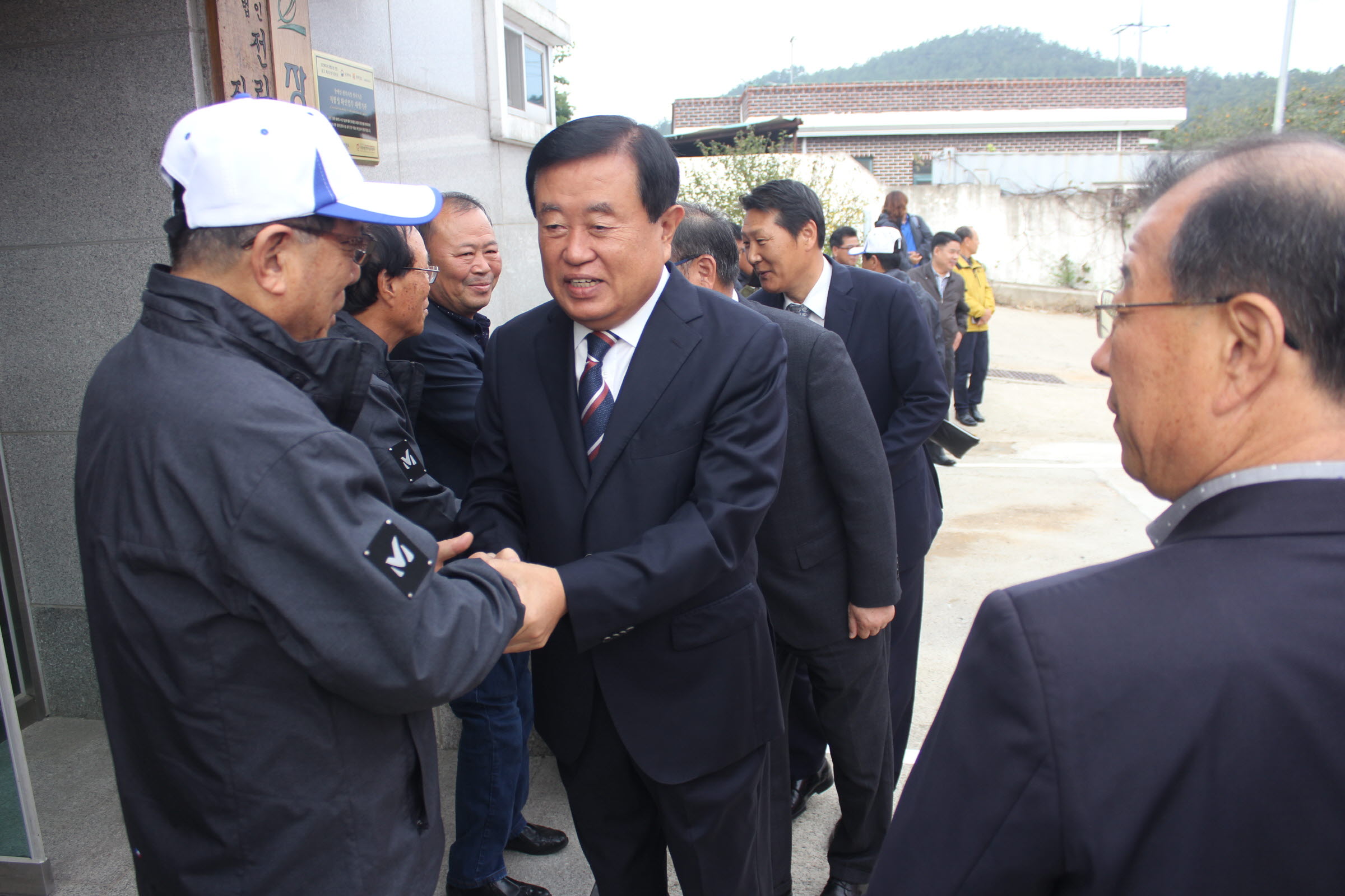 제1회 전남장애인생활체육대회 참가선수단 격려 이미지