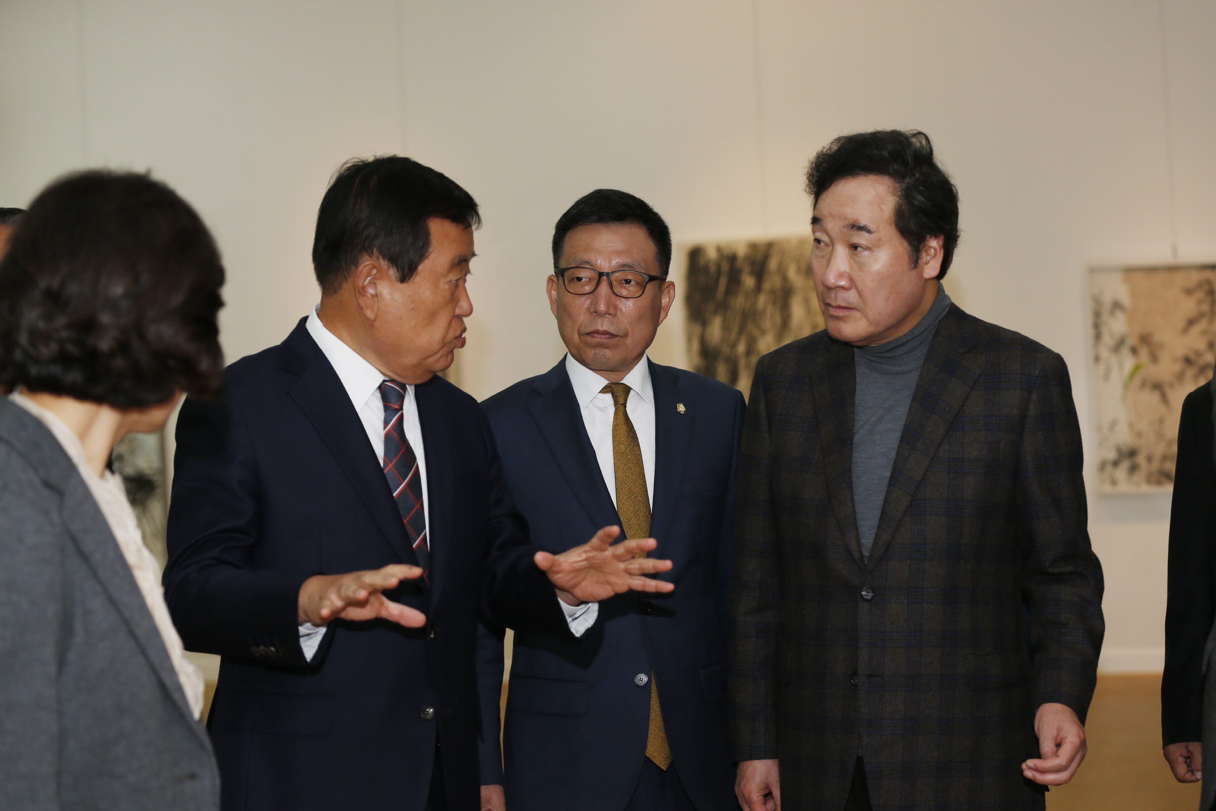 이낙연 국무총리 운림산방 프리비에날레 방문 이미지