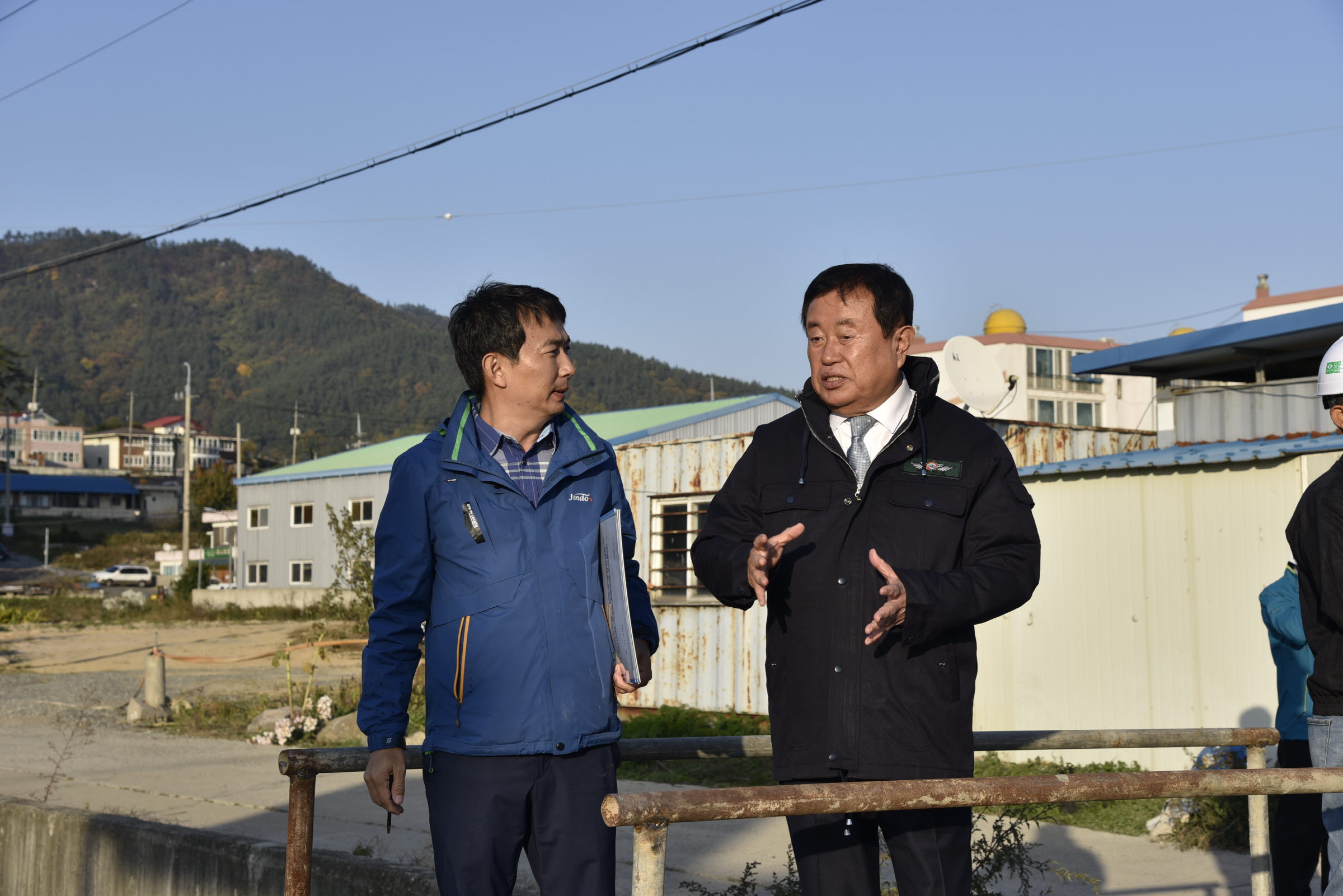 조금리 하천공사현장 방문 첨부#2