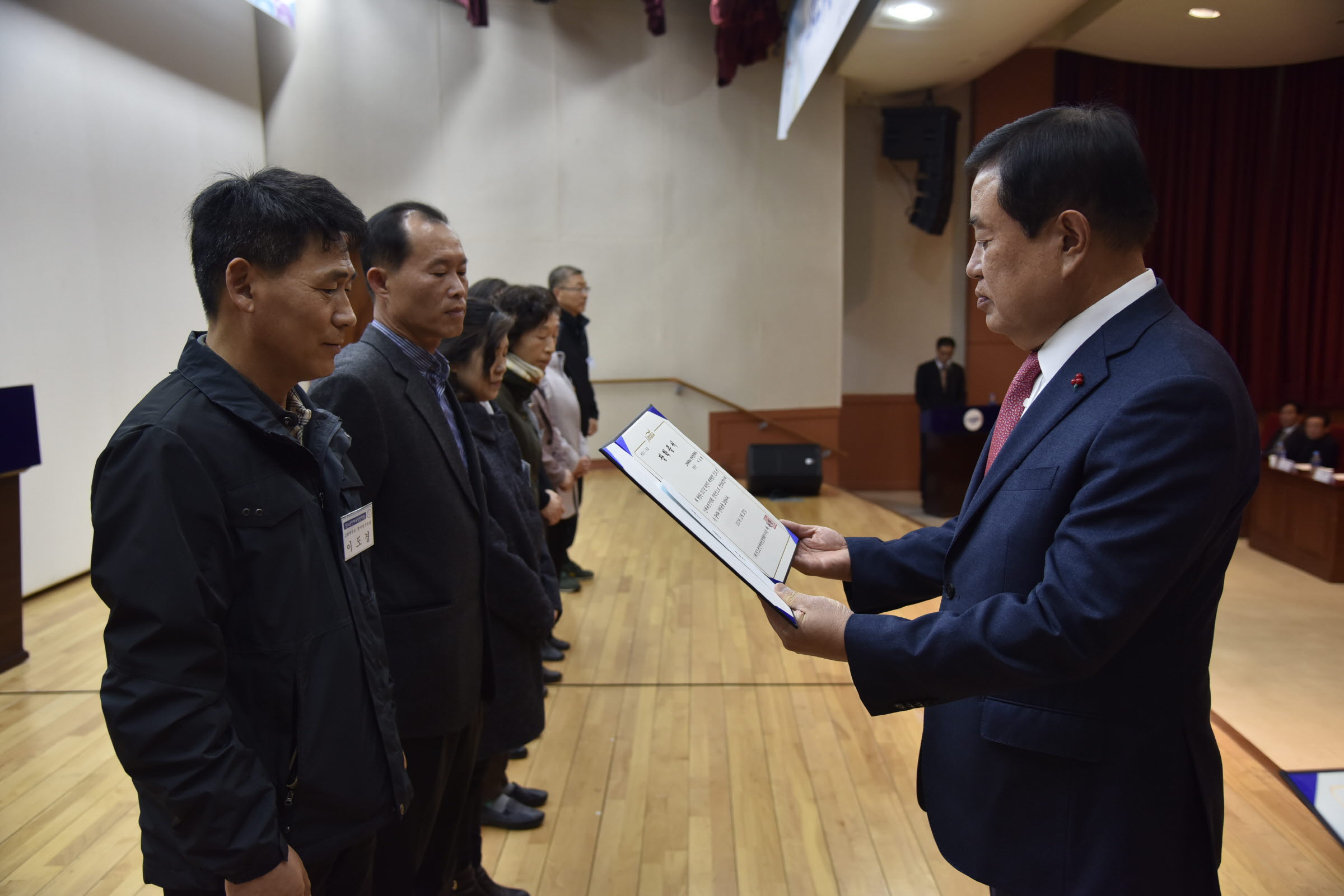 하반기 진도군인재육성장학회 장학증서 수여식 첨부#2