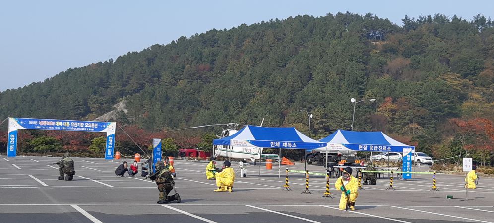 진도군 생물테러 대비 유관기관 합동 모의훈련 실시 이미지