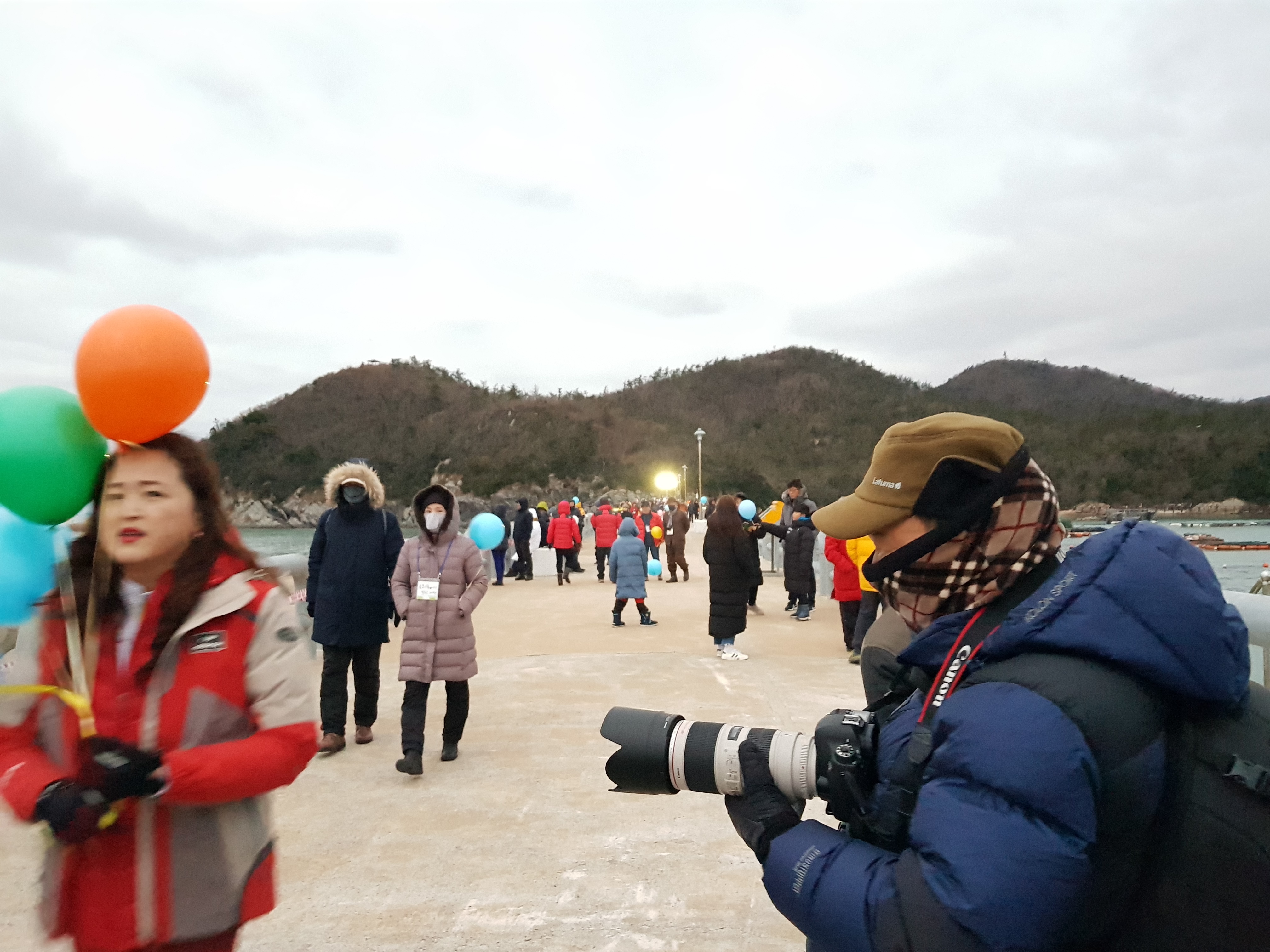 2019년1월1일 의신면 수품항서방파제 일출 및 신년 산행. 첨부#2