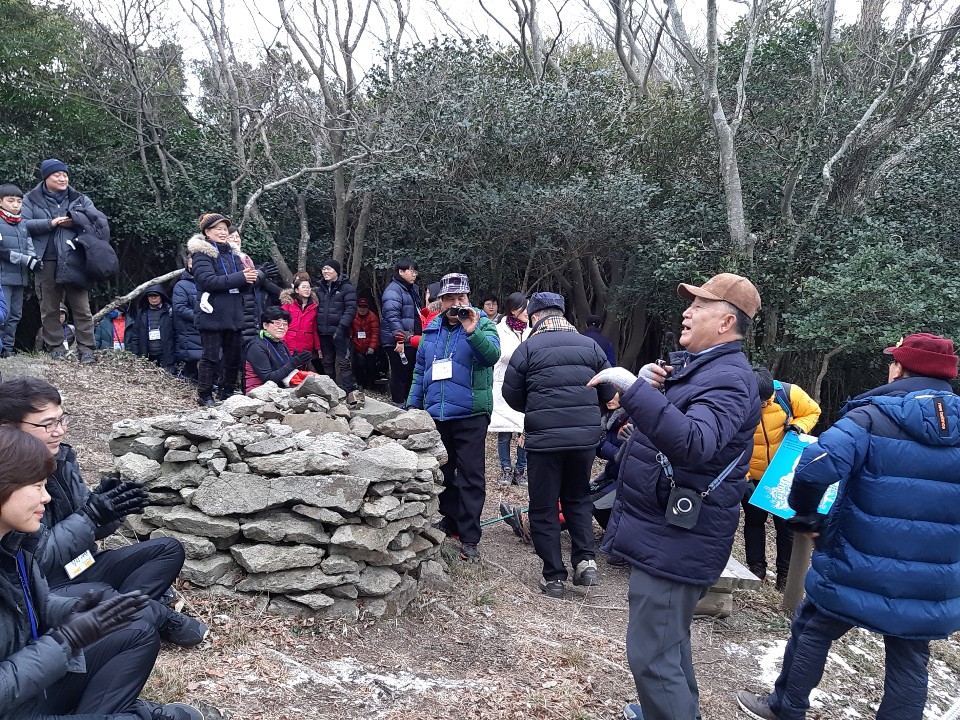 2019년1월1일 의신면 수품항서방파제 일출 및 신년 산행. 첨부#4