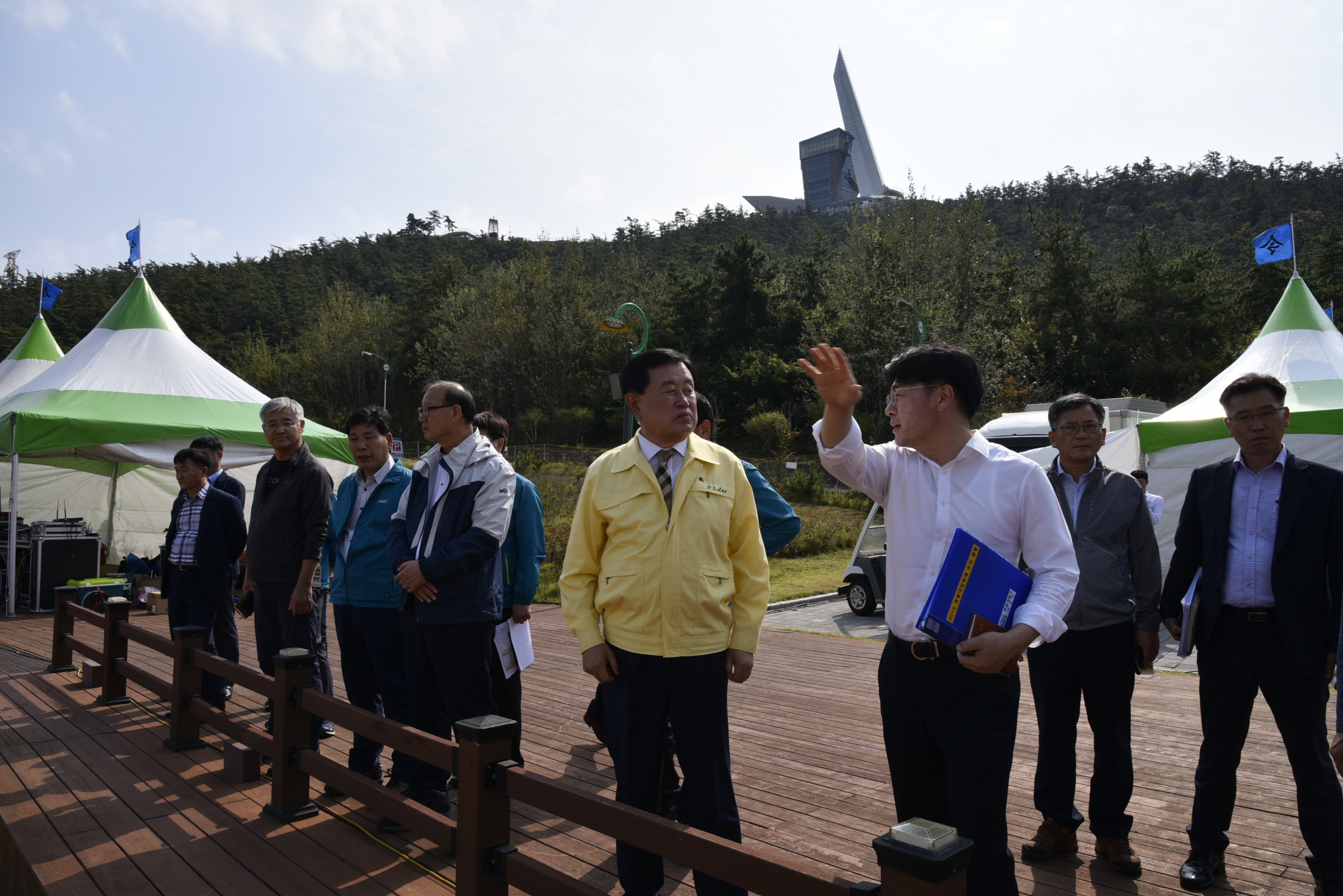명량축제대비 현장점검 이미지