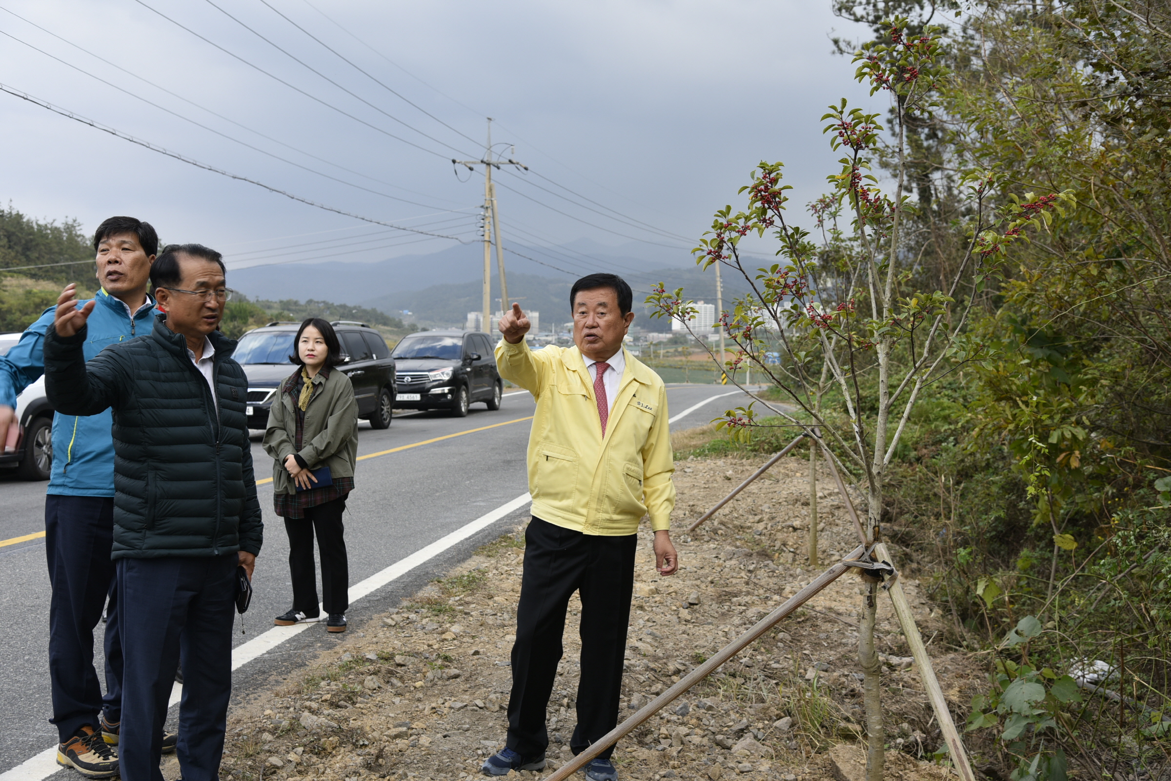 명품가로수길 조성사업현장 방문 첨부#2