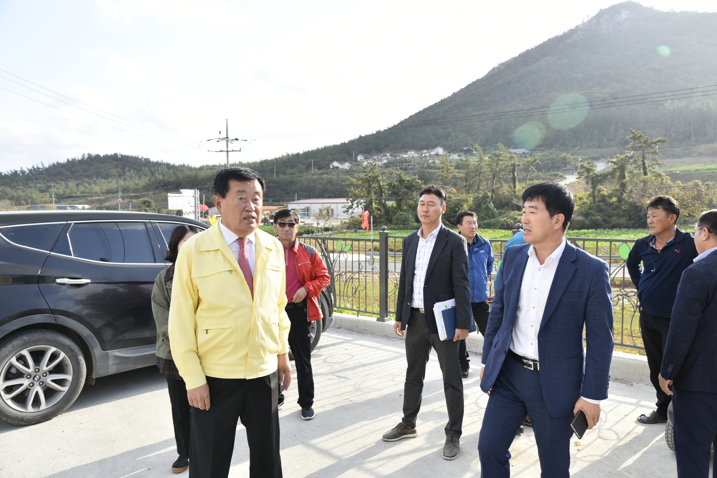 명품가로수길 조성사업현장 방문 첨부#3