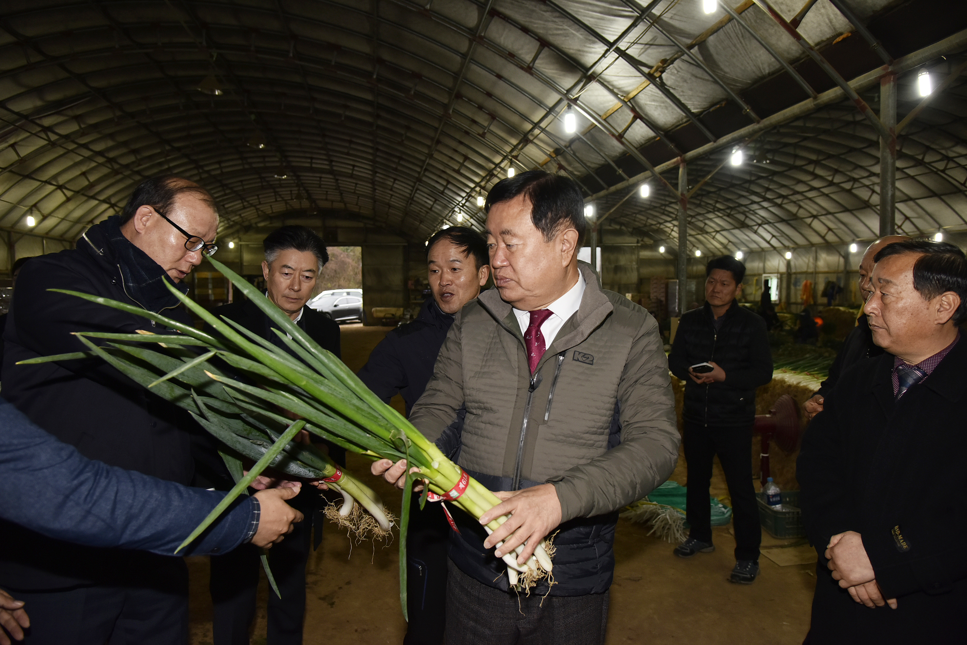 겨울대파작업현장 방문 및 재배농가 간담회 첨부#2