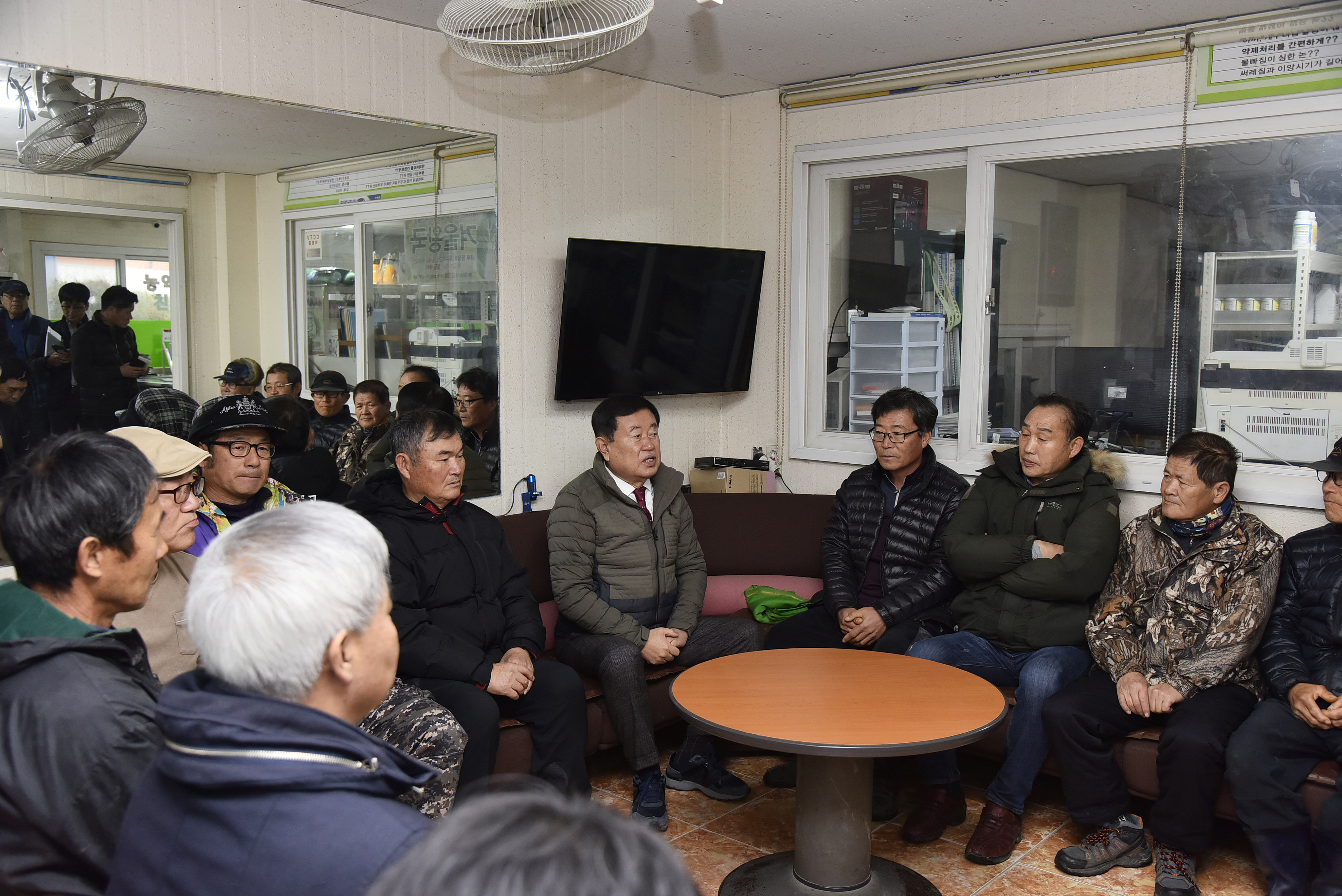 겨울대파작업현장 방문 및 재배농가 간담회 첨부#3