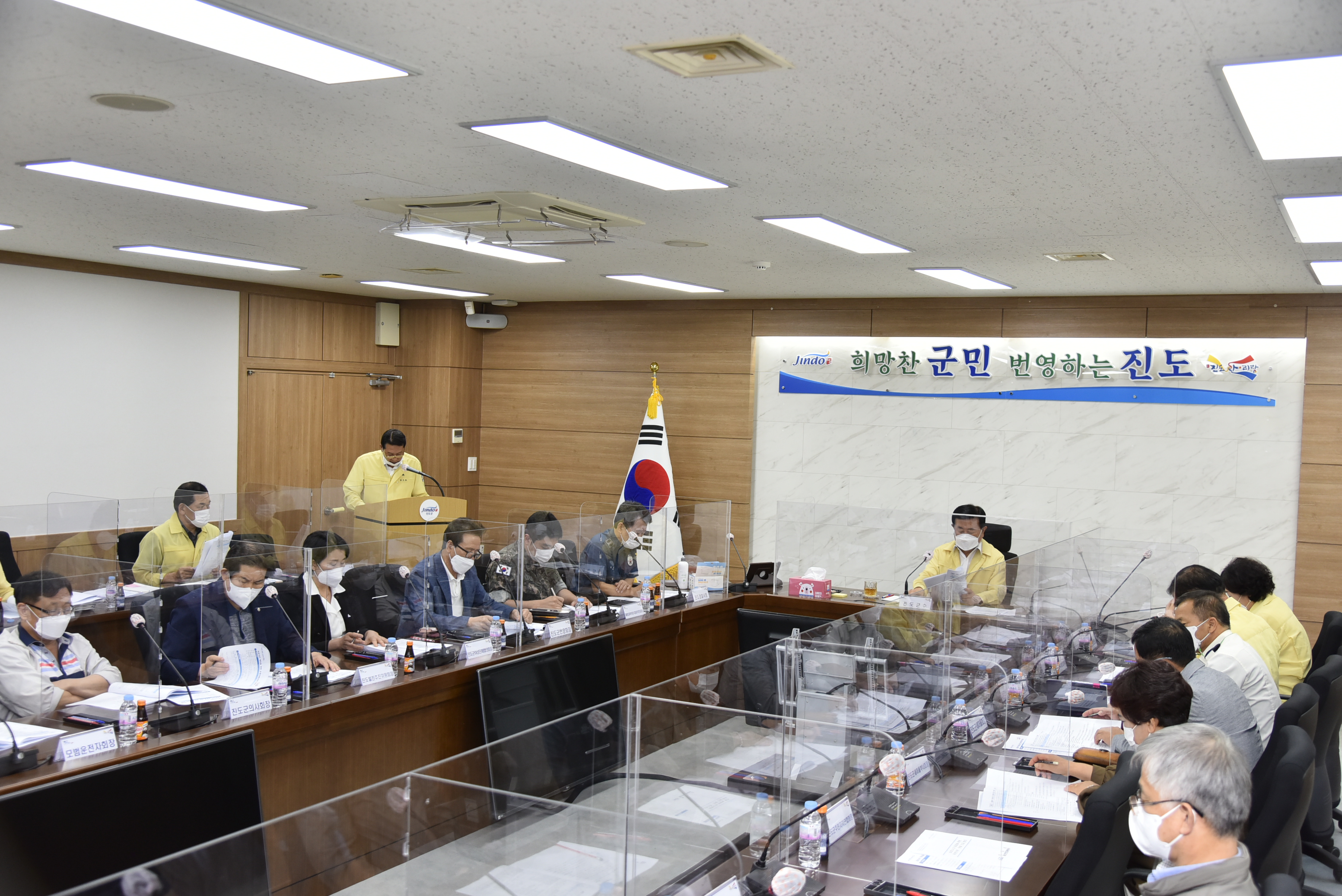 진도군, 코로나 19 진도휴게소 발열 검사장 지속·운영 이미지