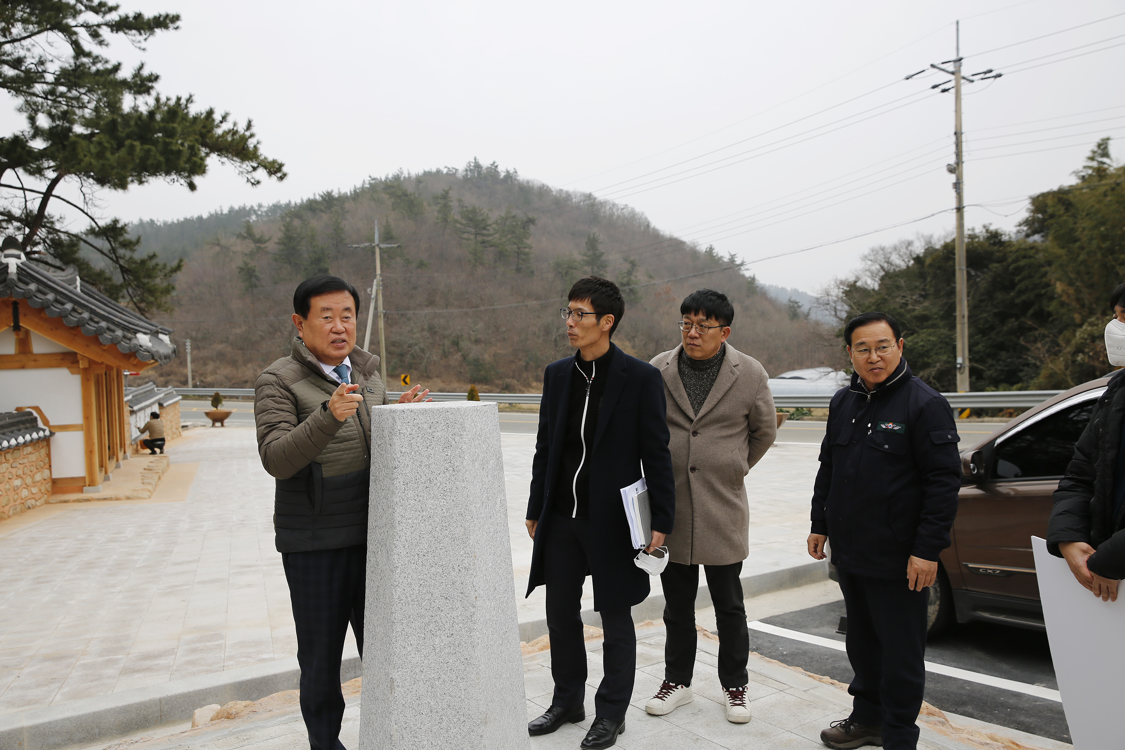 관광개발사업현장 방문 이미지