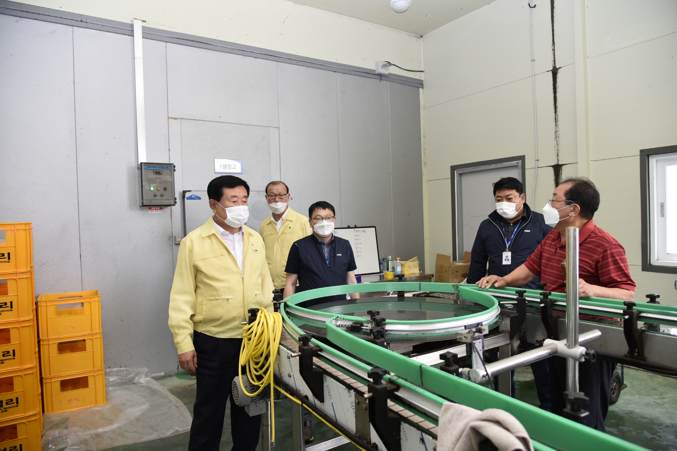 진도 주조장 현장 방문 이미지