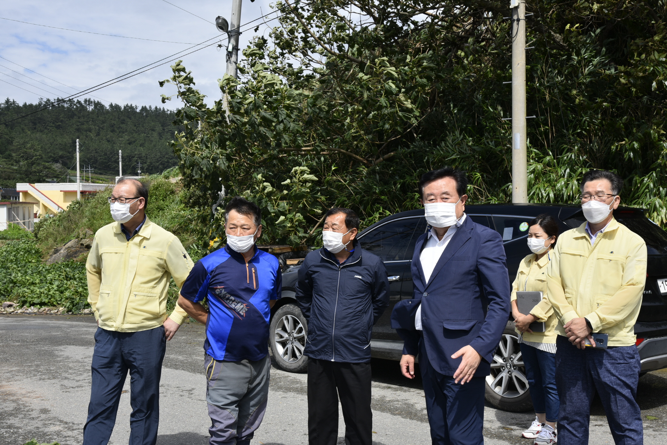 9.7 제10호 태풍 하이선 상륙에 따른 피해현장 방문 첨부#3